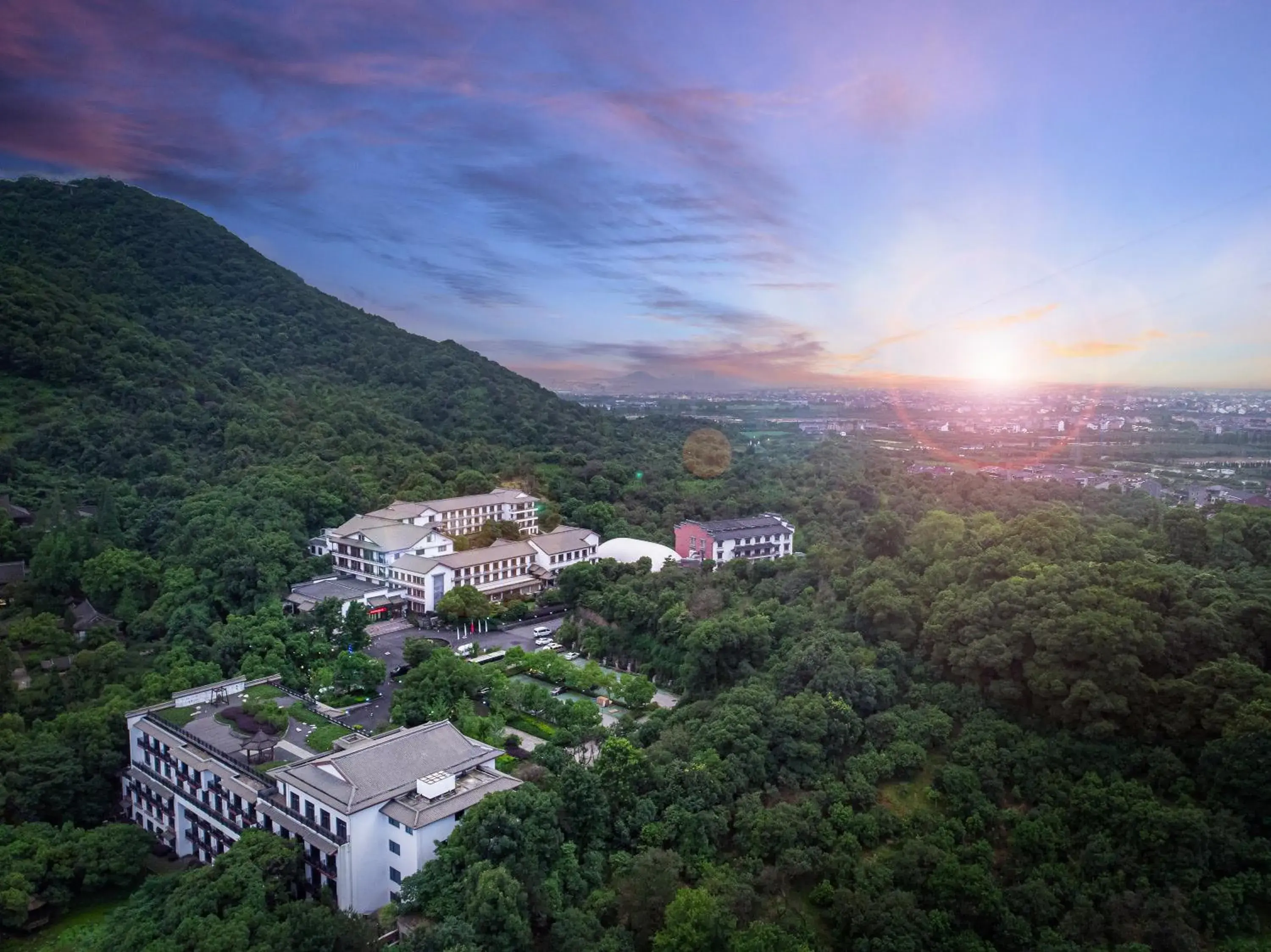 Bird's eye view, Bird's-eye View in Holiday Inn Hangzhou Chaoshan, an IHG Hotel