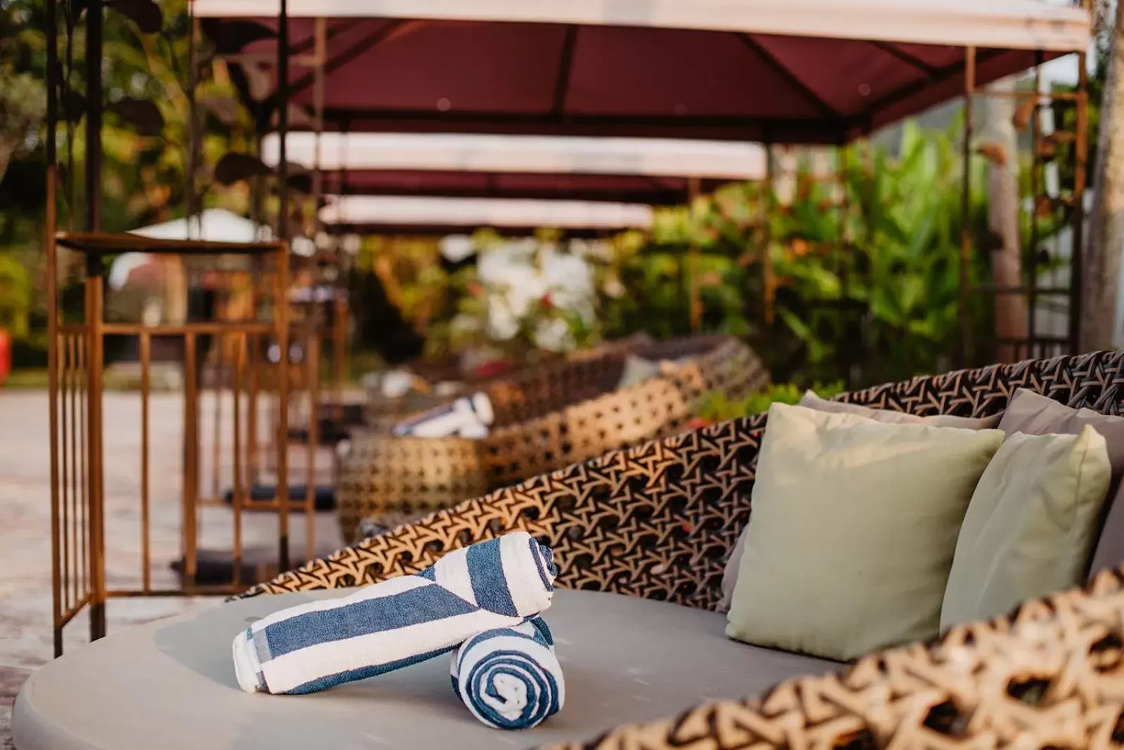 Swimming pool in Samanea Beach Resort & Spa Swimming pool in Samanea Beach Resort & Spa