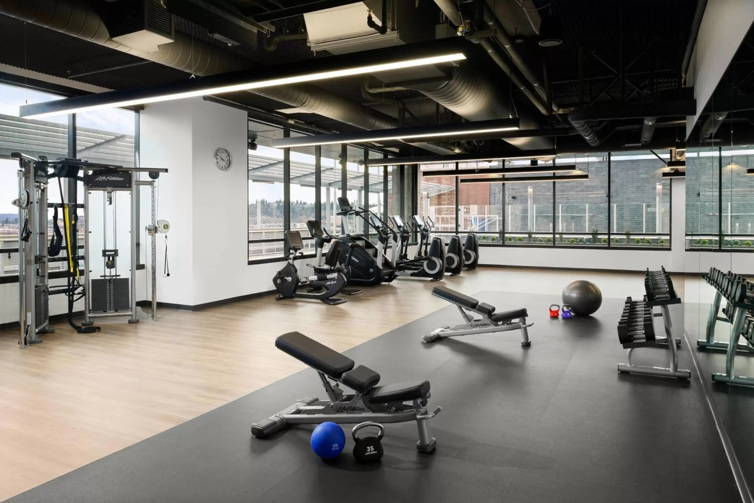 Fitness centre/facilities, Fitness Center/Facilities in Marriott Tacoma Downtown