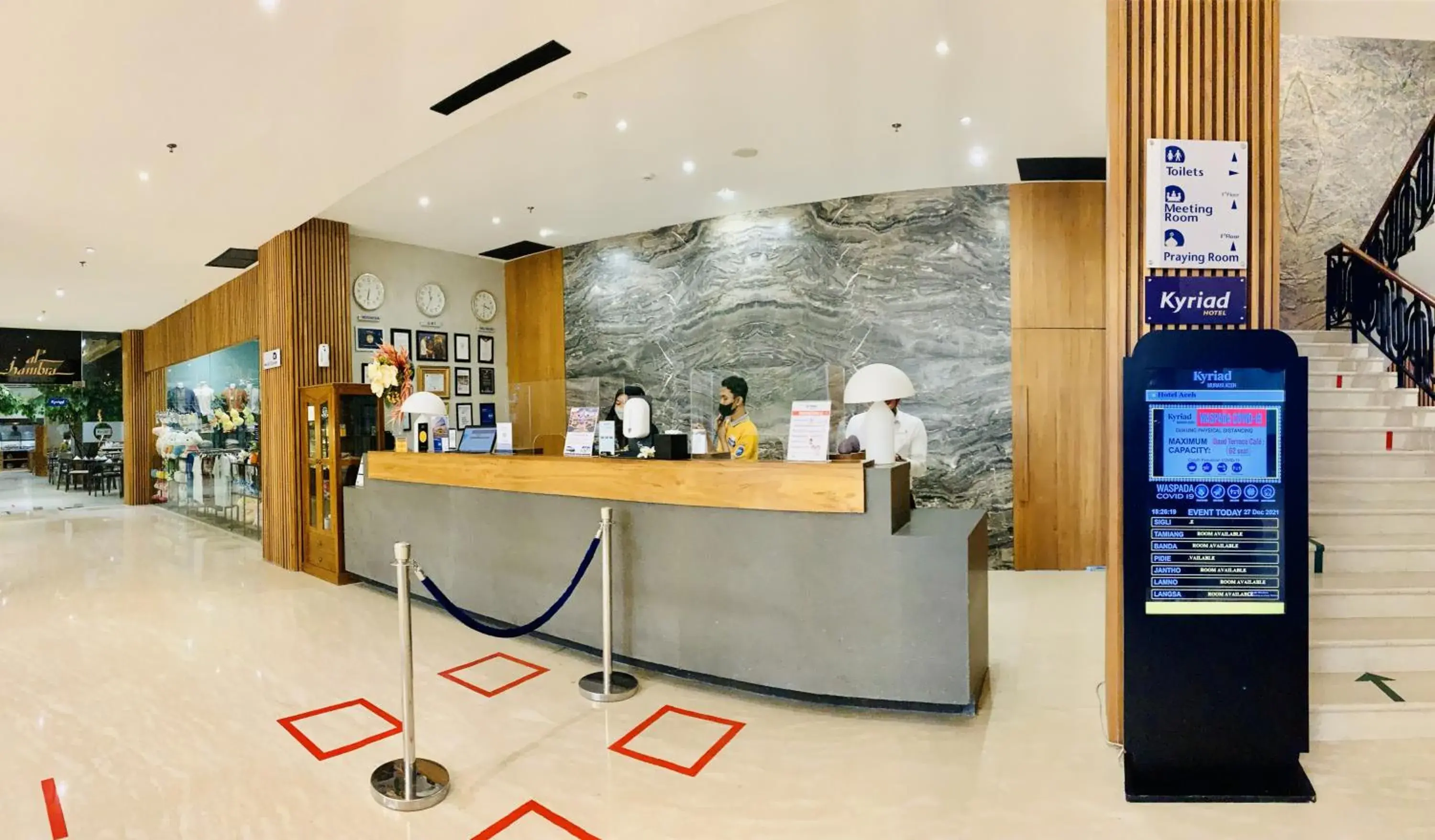 Lobby or reception, Lobby/Reception in KYRIAD HOTEL MURAYA ACEH