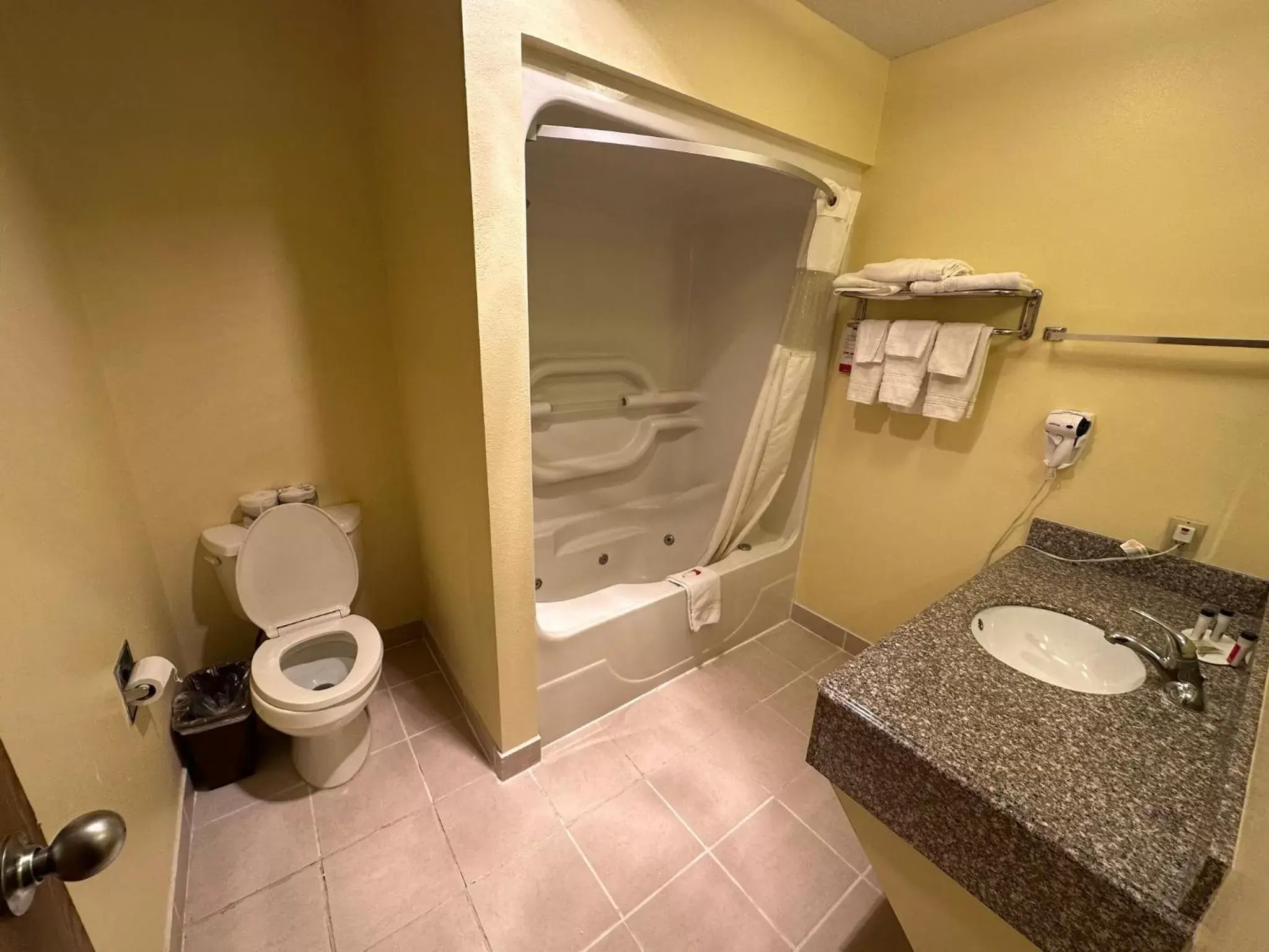 Bathroom in Super 8 by Wyndham Colby