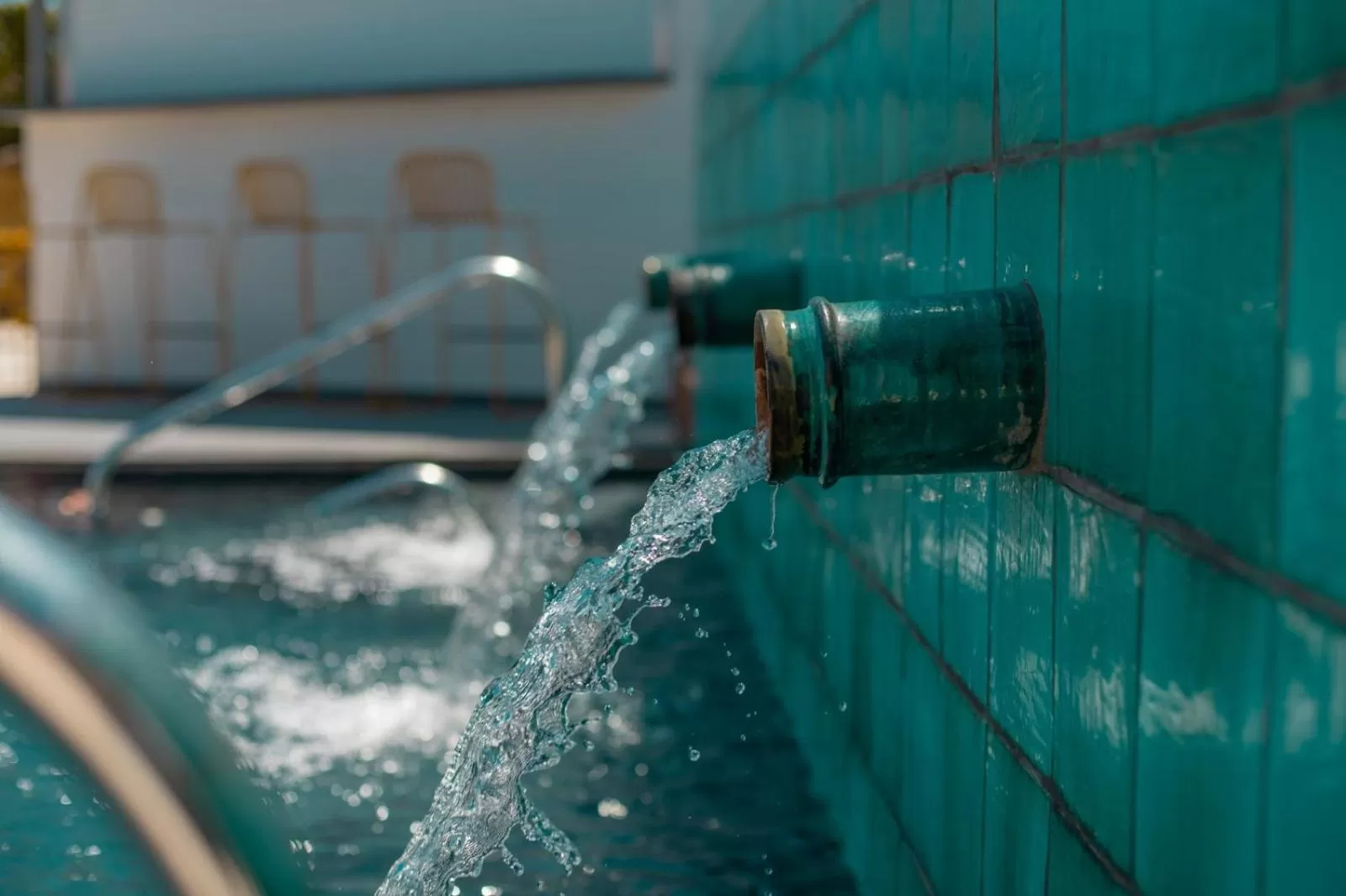 Swimming pool in Villa Totò Resort