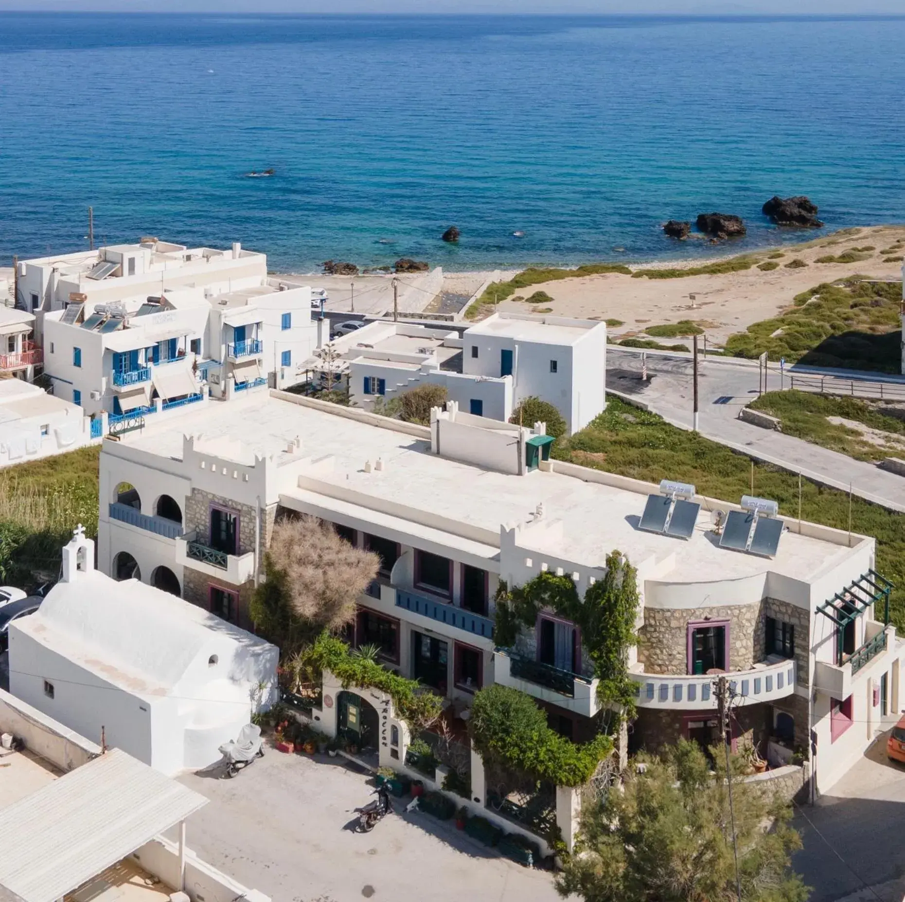 Bird's eye view, Bird's-eye View in Apollon Hotel