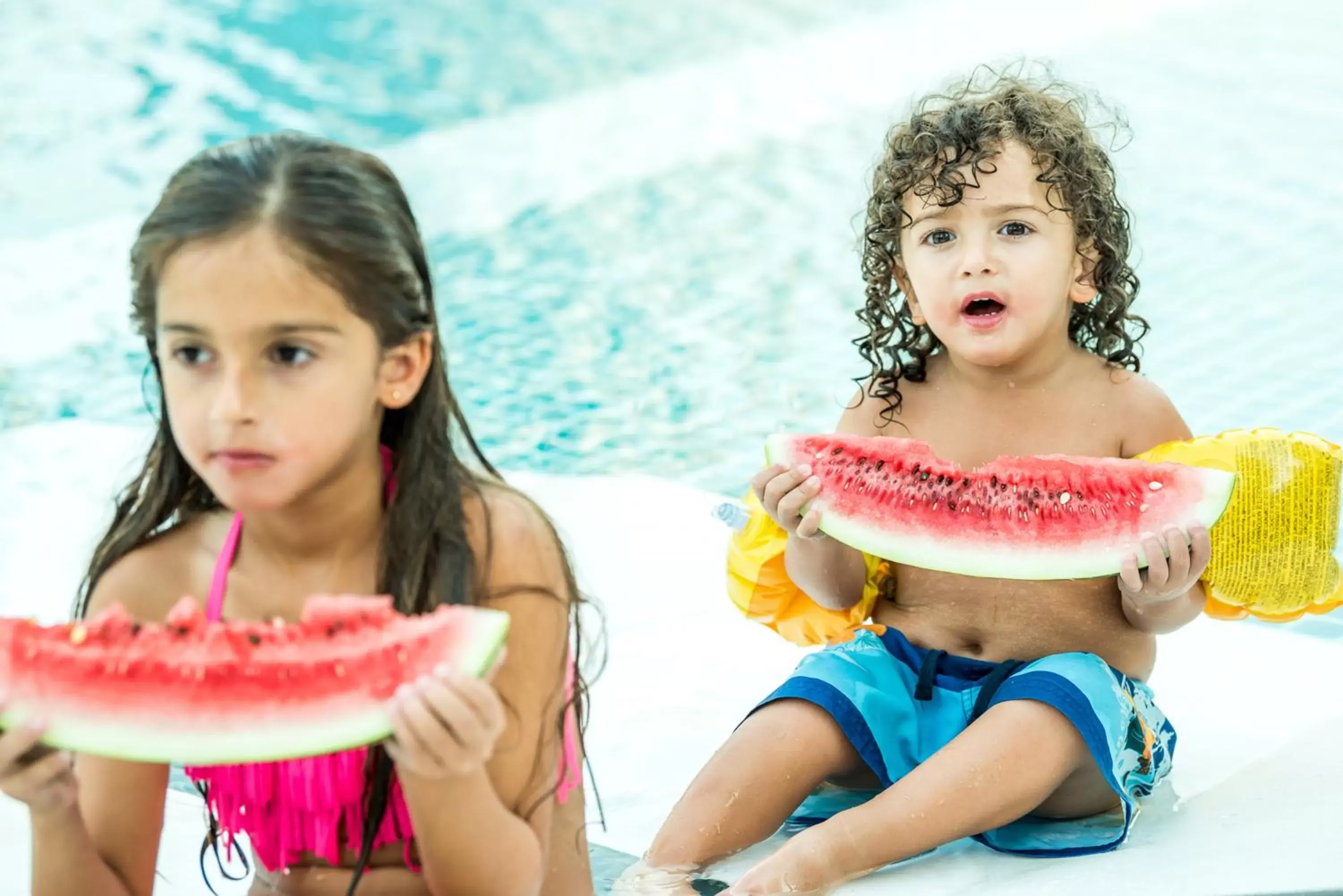 Swimming pool, Children in Sofitel Dubai Downtown