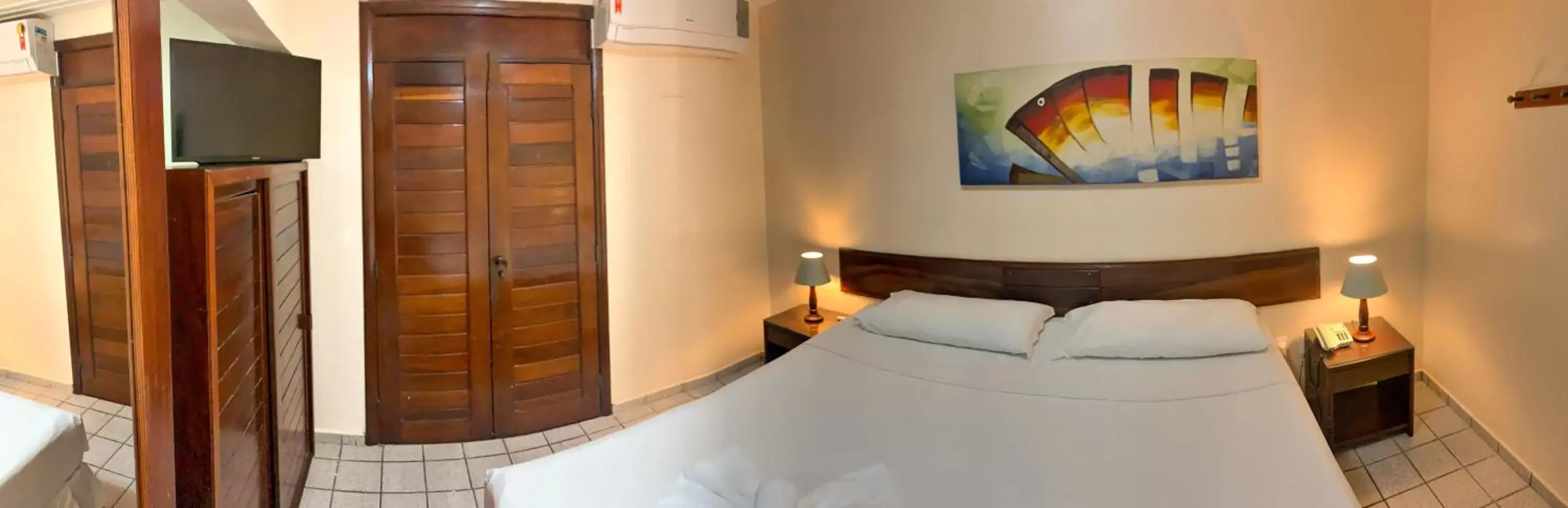 Bedroom, Bed in Pizzato Praia Hotel