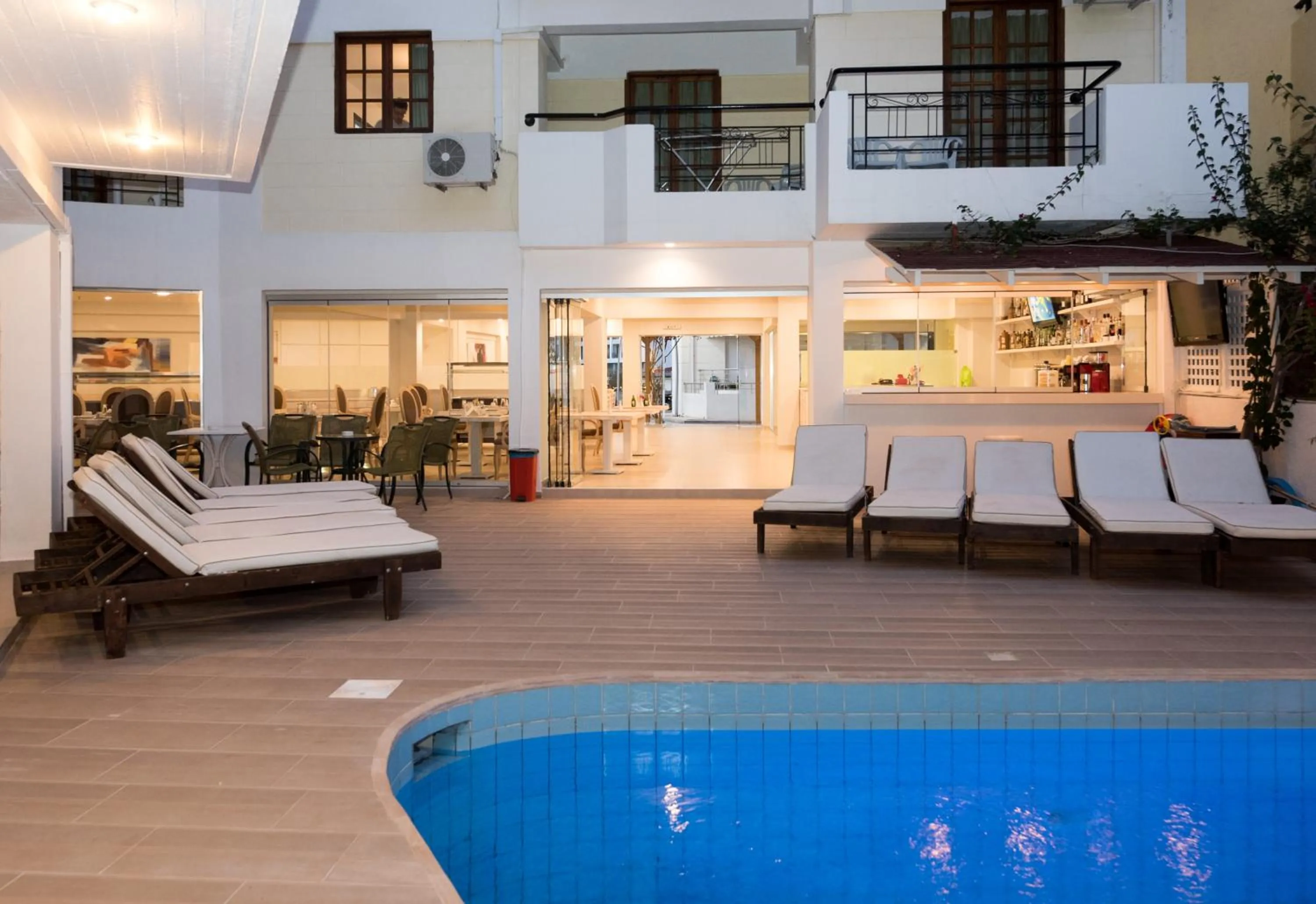 Swimming pool in Artemis Hotel Apartments