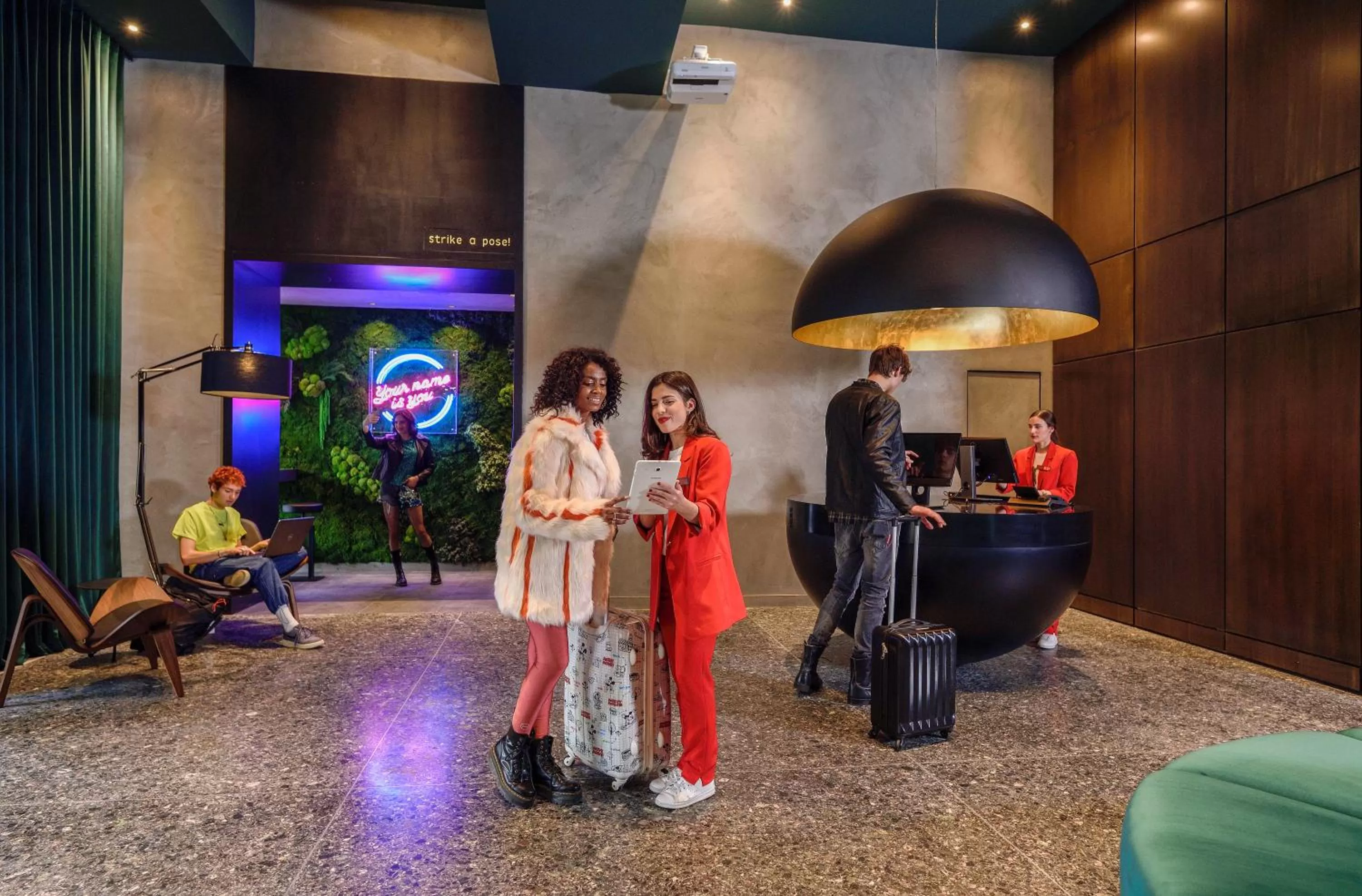 People in ONOMA Hotel