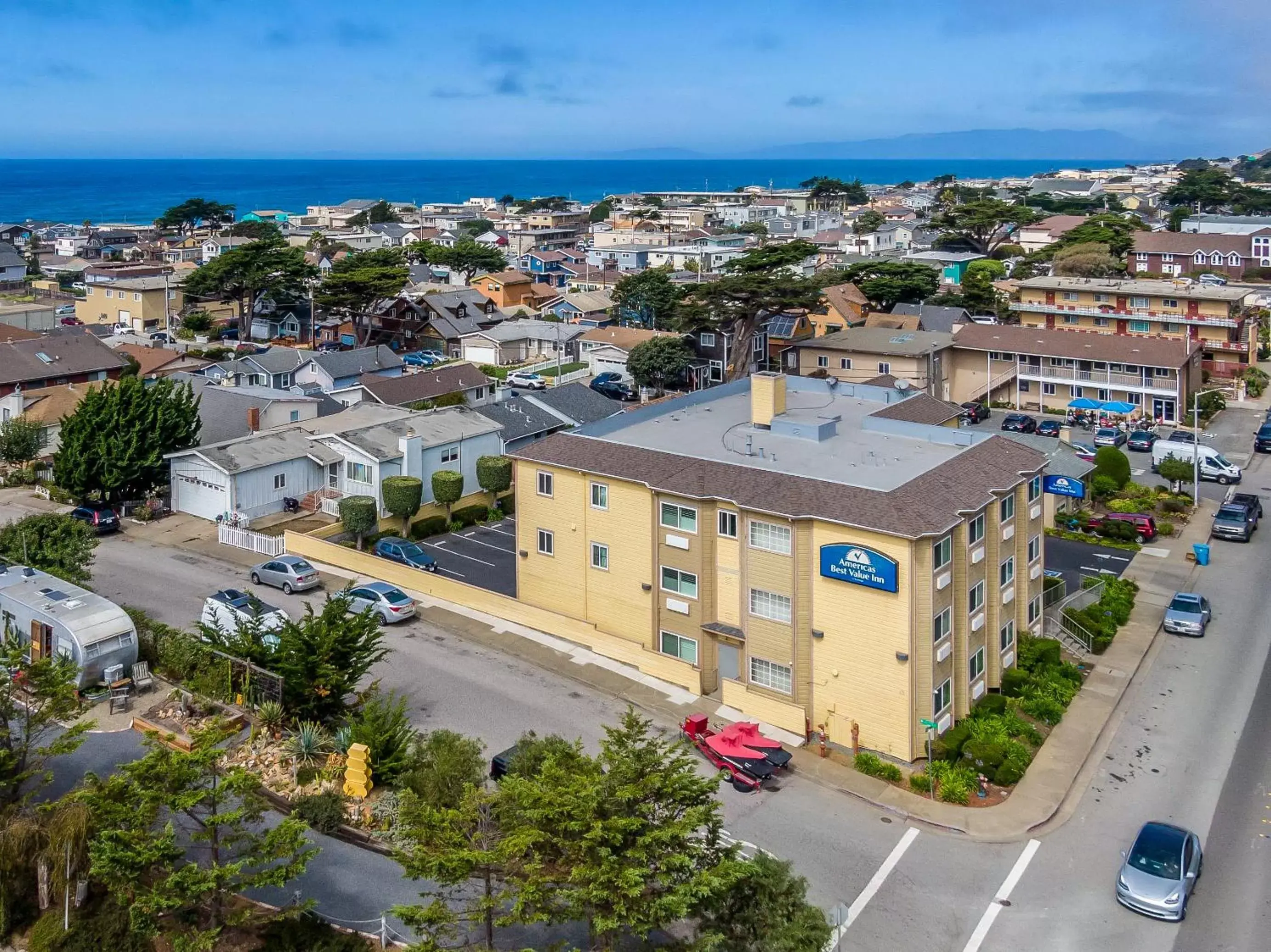 City view, Bird's-eye View in Americas Best Value Inn San Francisco/Pacifica