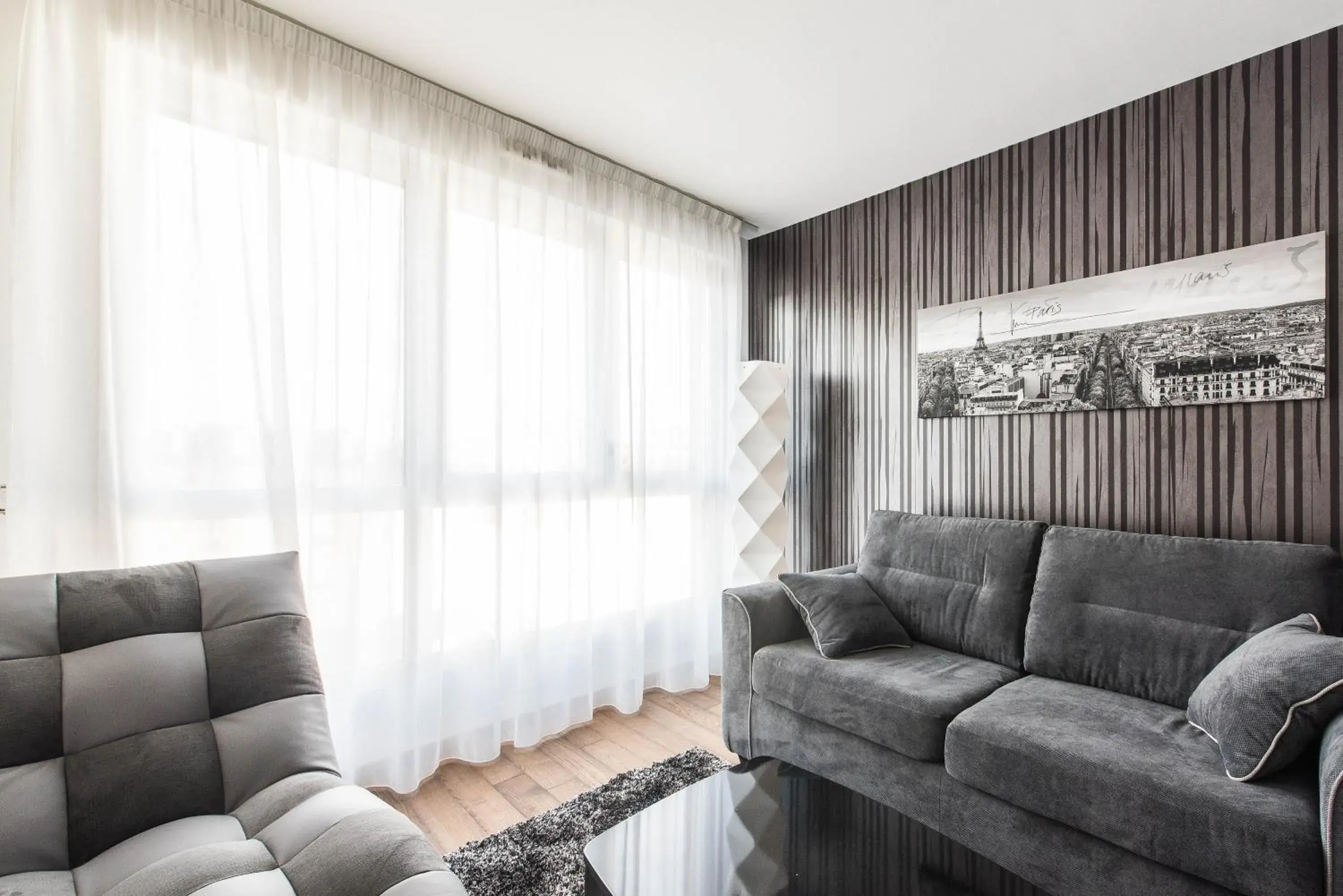 Living room, Seating Area in Les Appartements Paris Clichy
