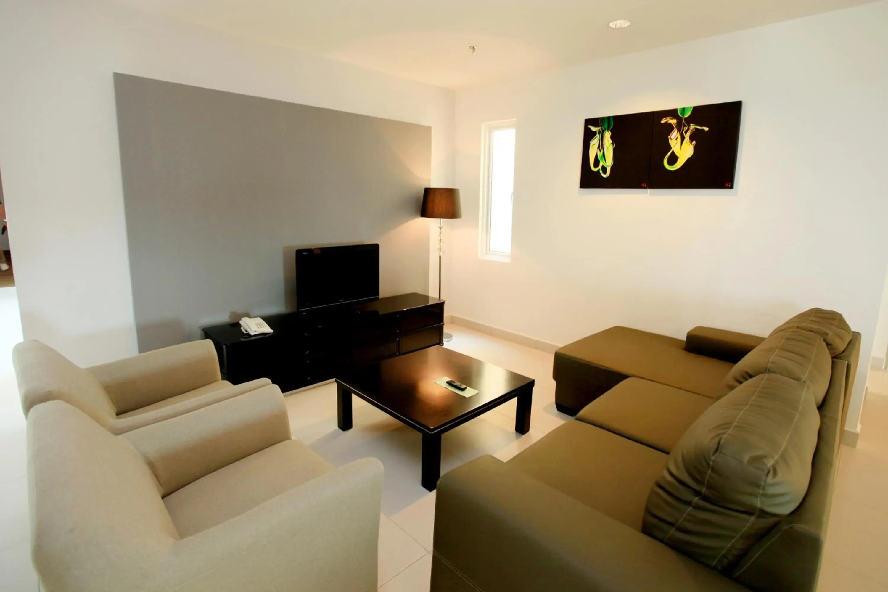 Living room, Seating Area in Merdeka Suites Hotel