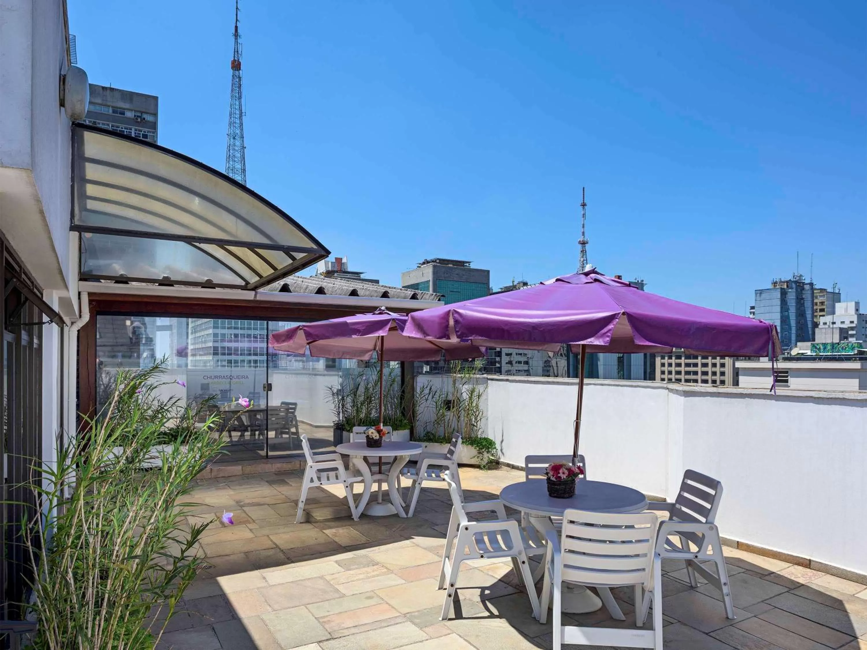 Balcony/Terrace in Mercure Sao Paulo Alamedas