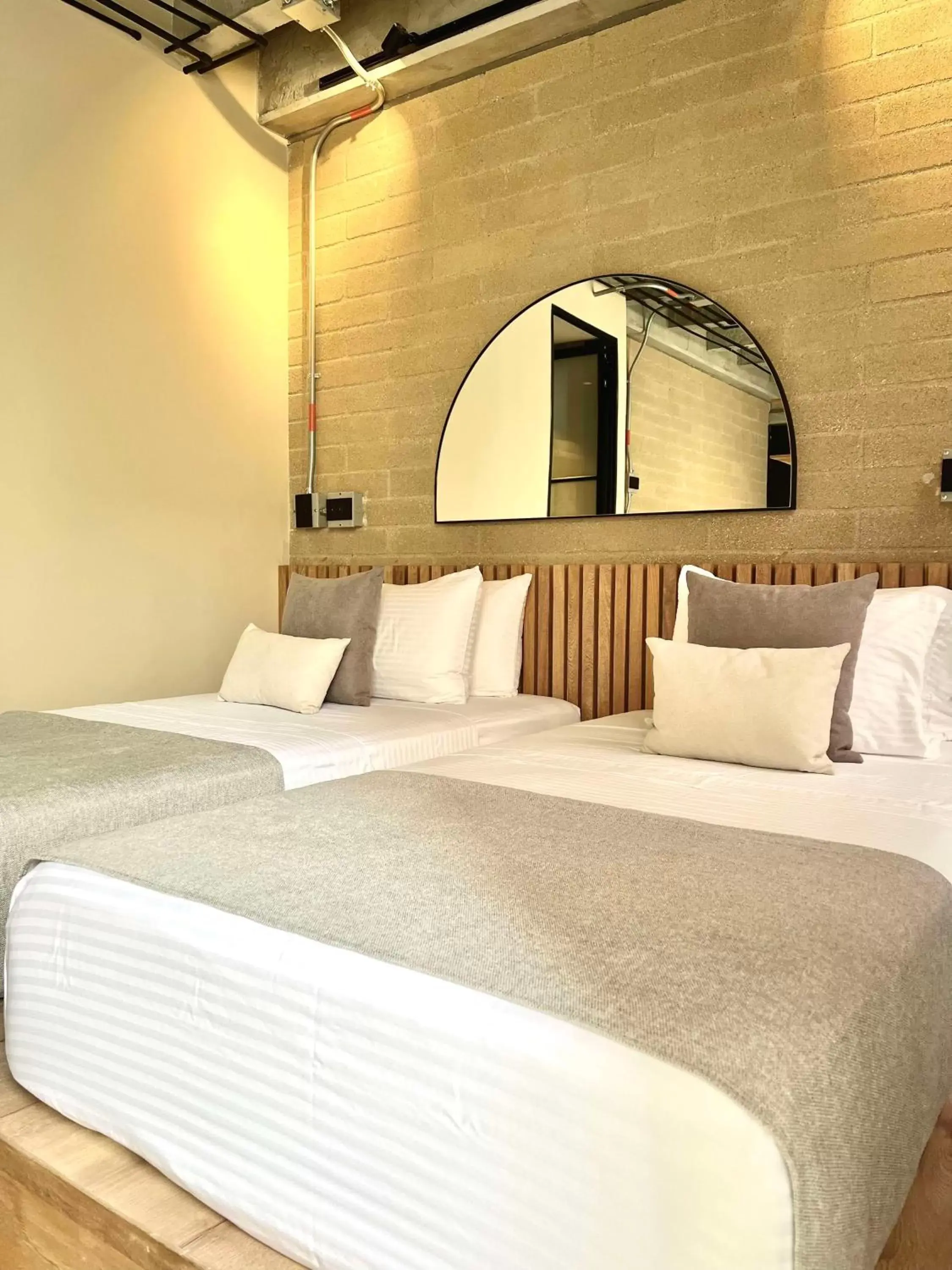 Bed in Beminimal Hotel Bed in Beminimal Hotel