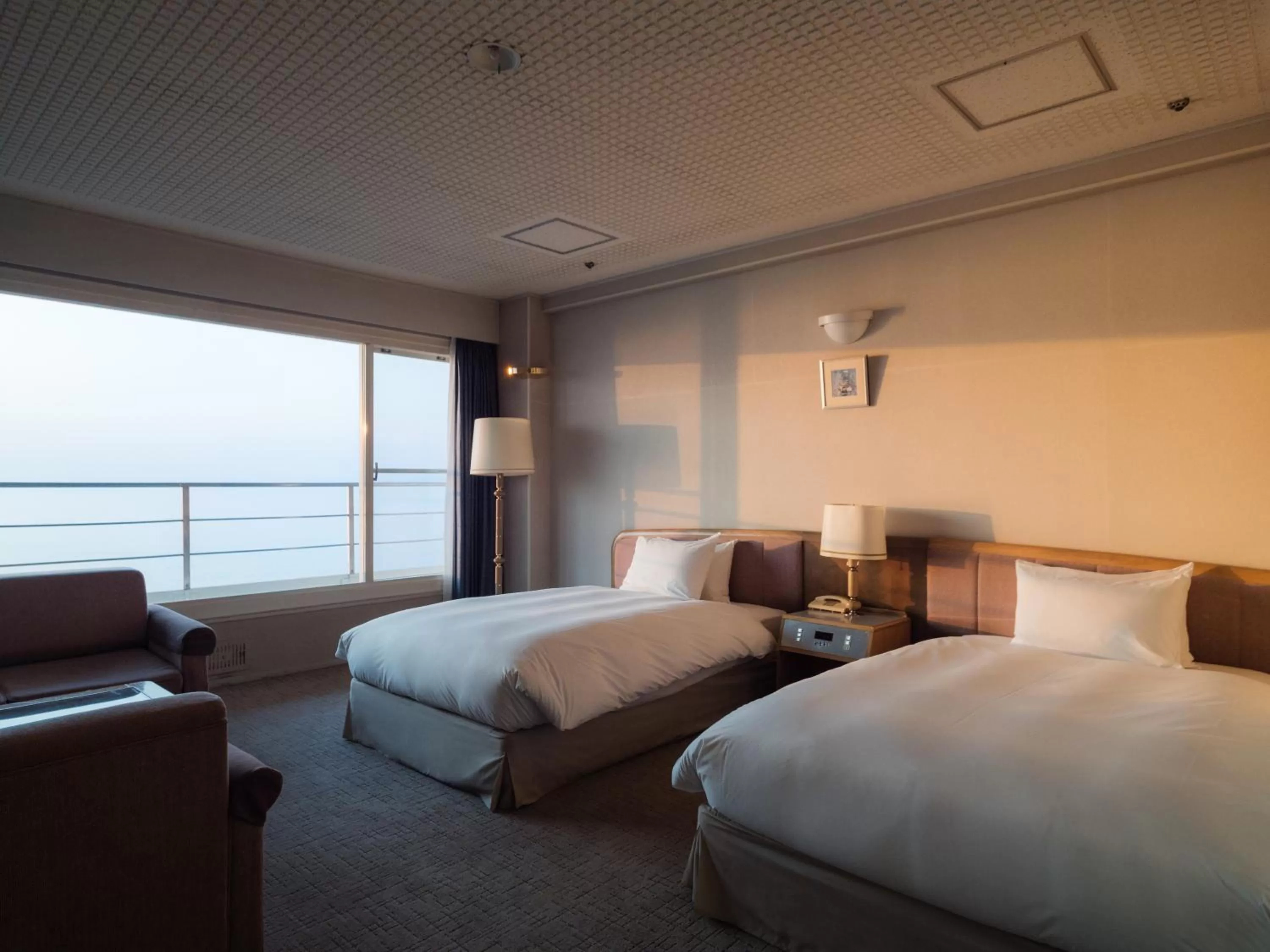 Sea view, Bed in Shirahama Key Terrace Hotel Seamore