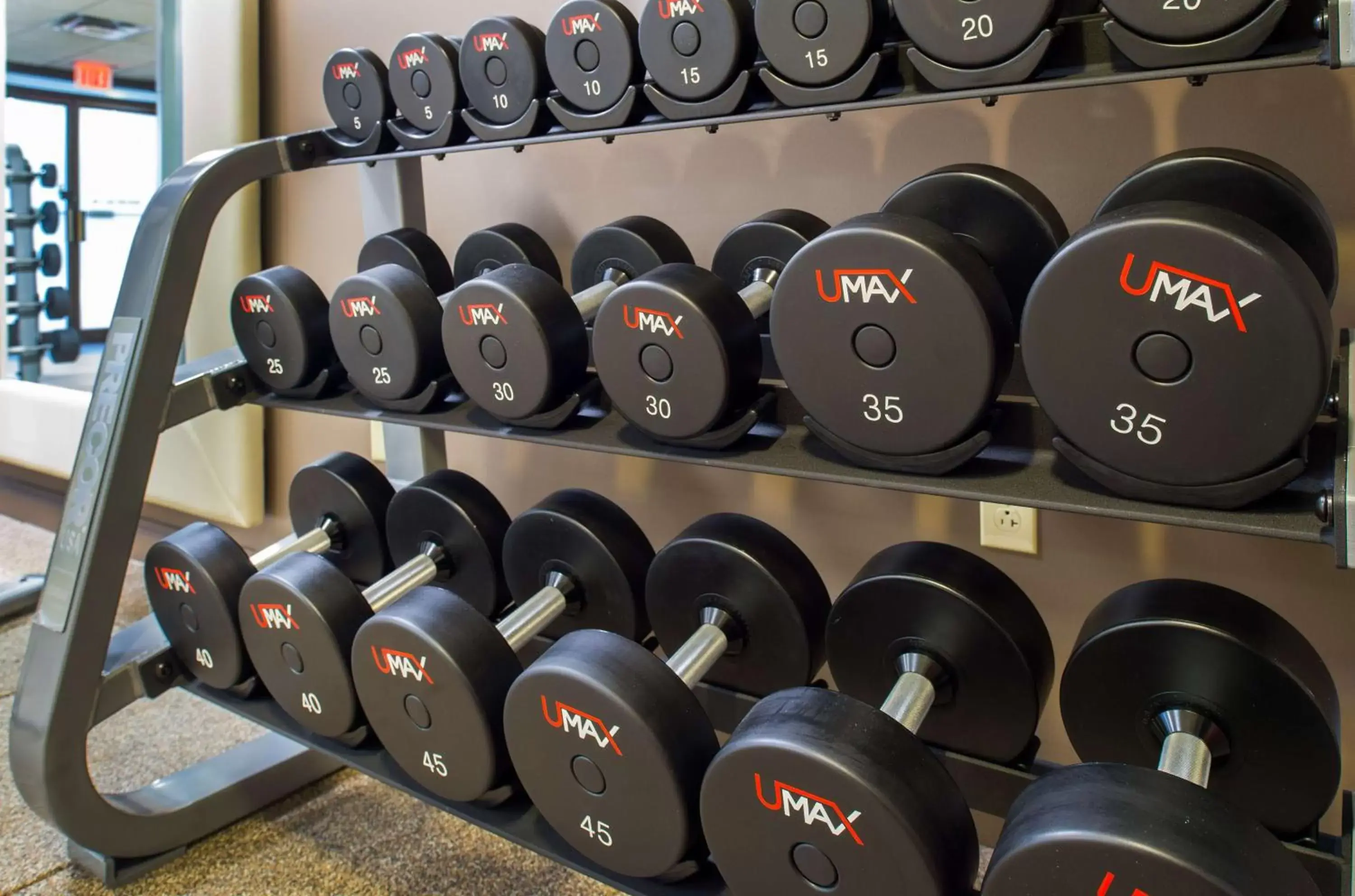 Fitness centre/facilities, Fitness Center/Facilities in Hilton St. Louis at the Ballpark