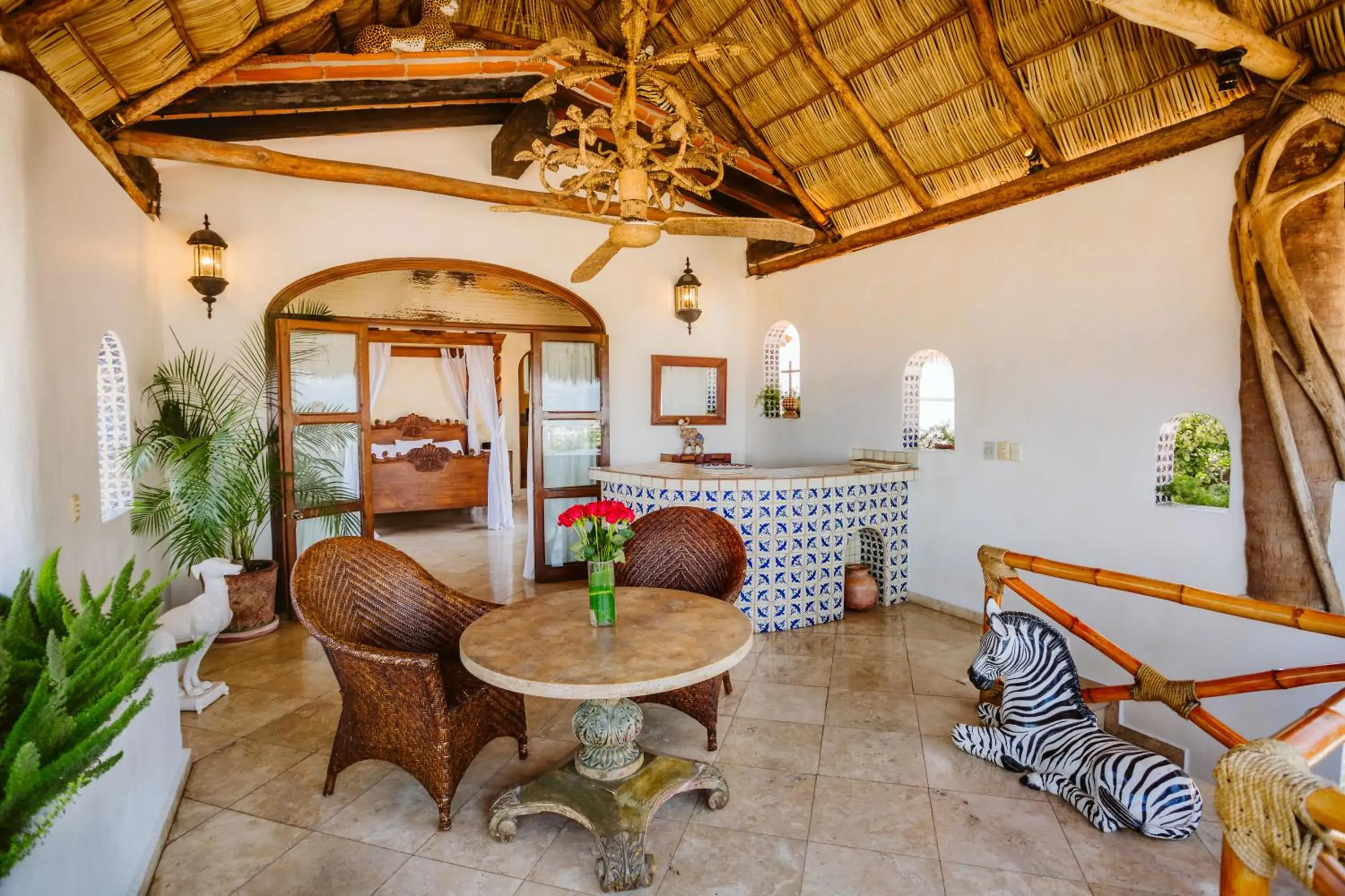 Living room, Seating Area in Hacienda San Angel