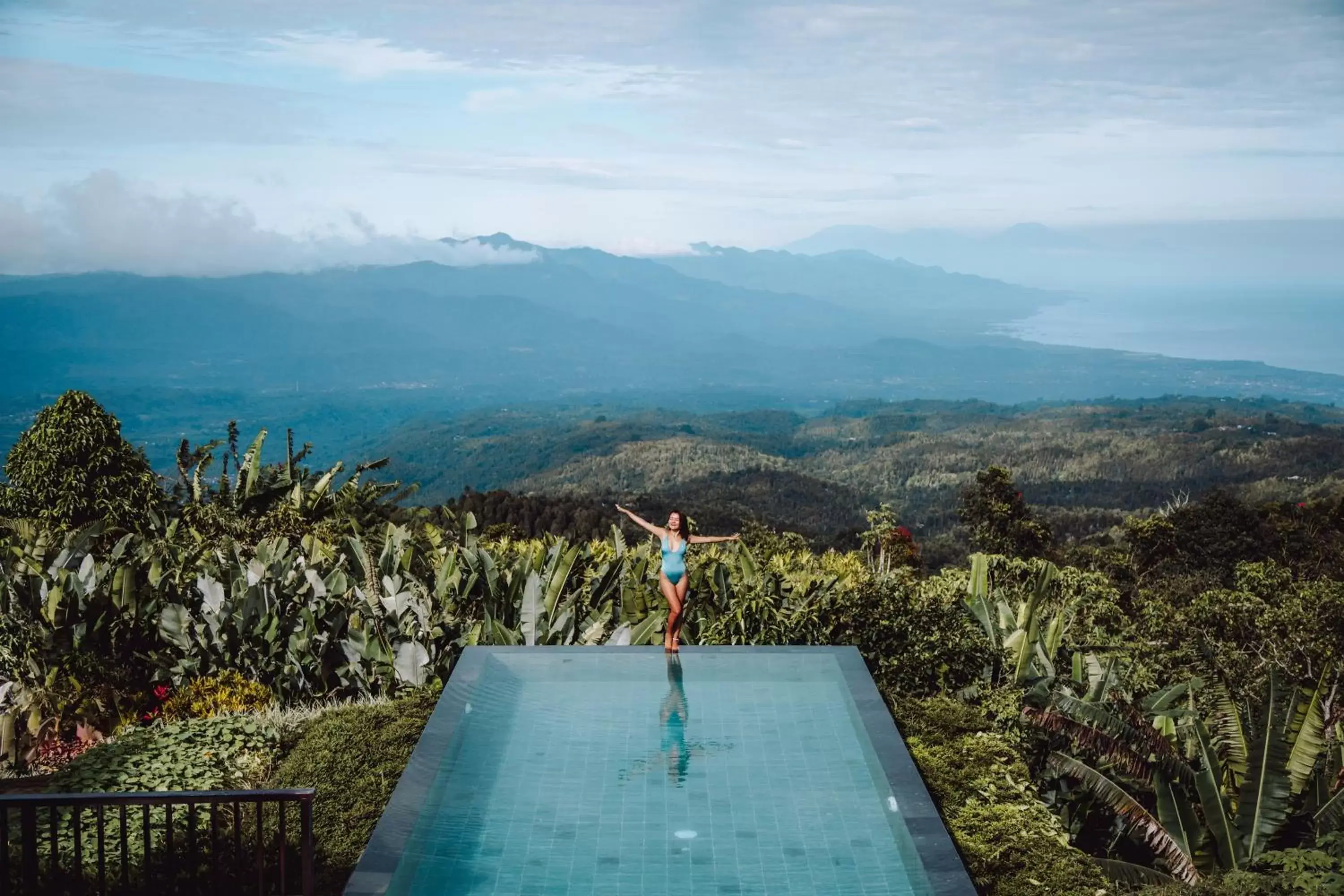 Pool View in Munduk Moding Plantation Nature Resort & Spa