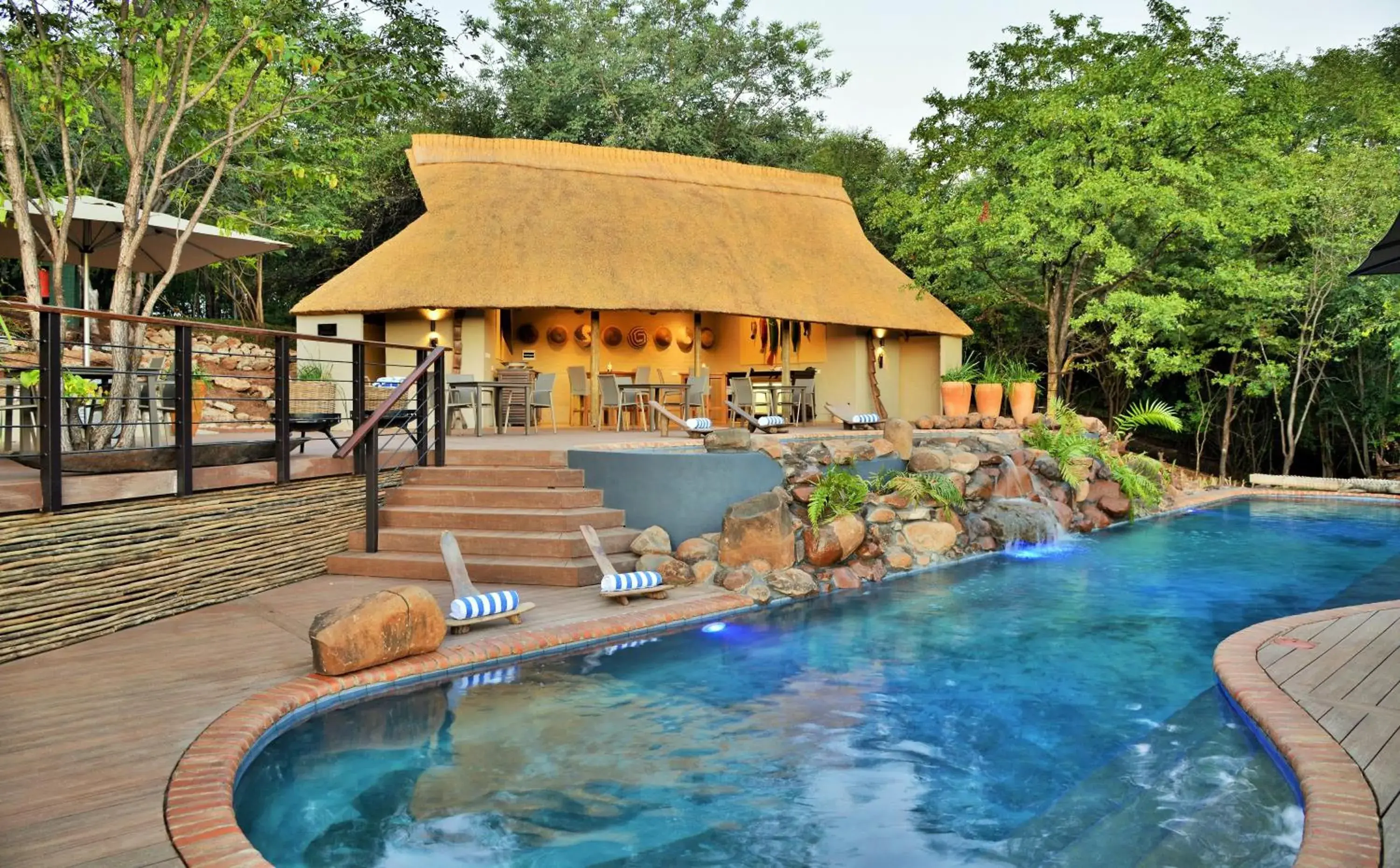 On site, Swimming Pool in Victoria Falls Safari Club
