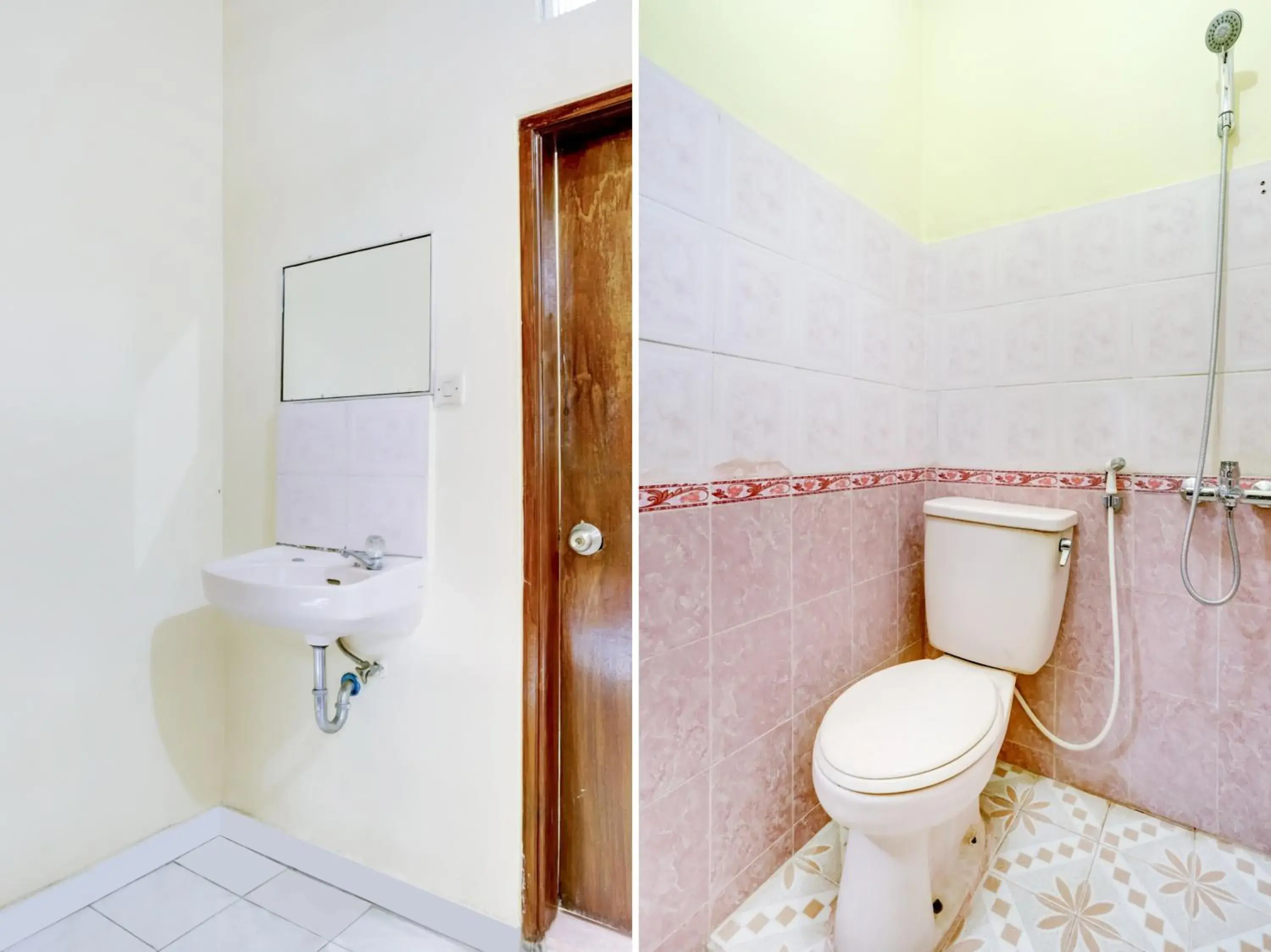 Bathroom in OYO 3261 Hotel Ratu