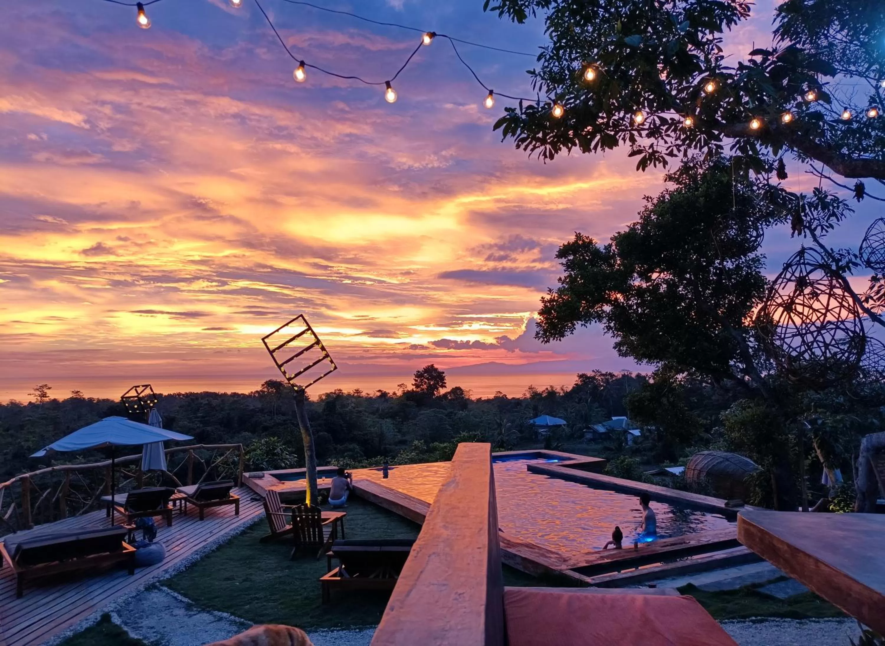 Swimming pool in Nakabalo Guesthouse & Restaurant