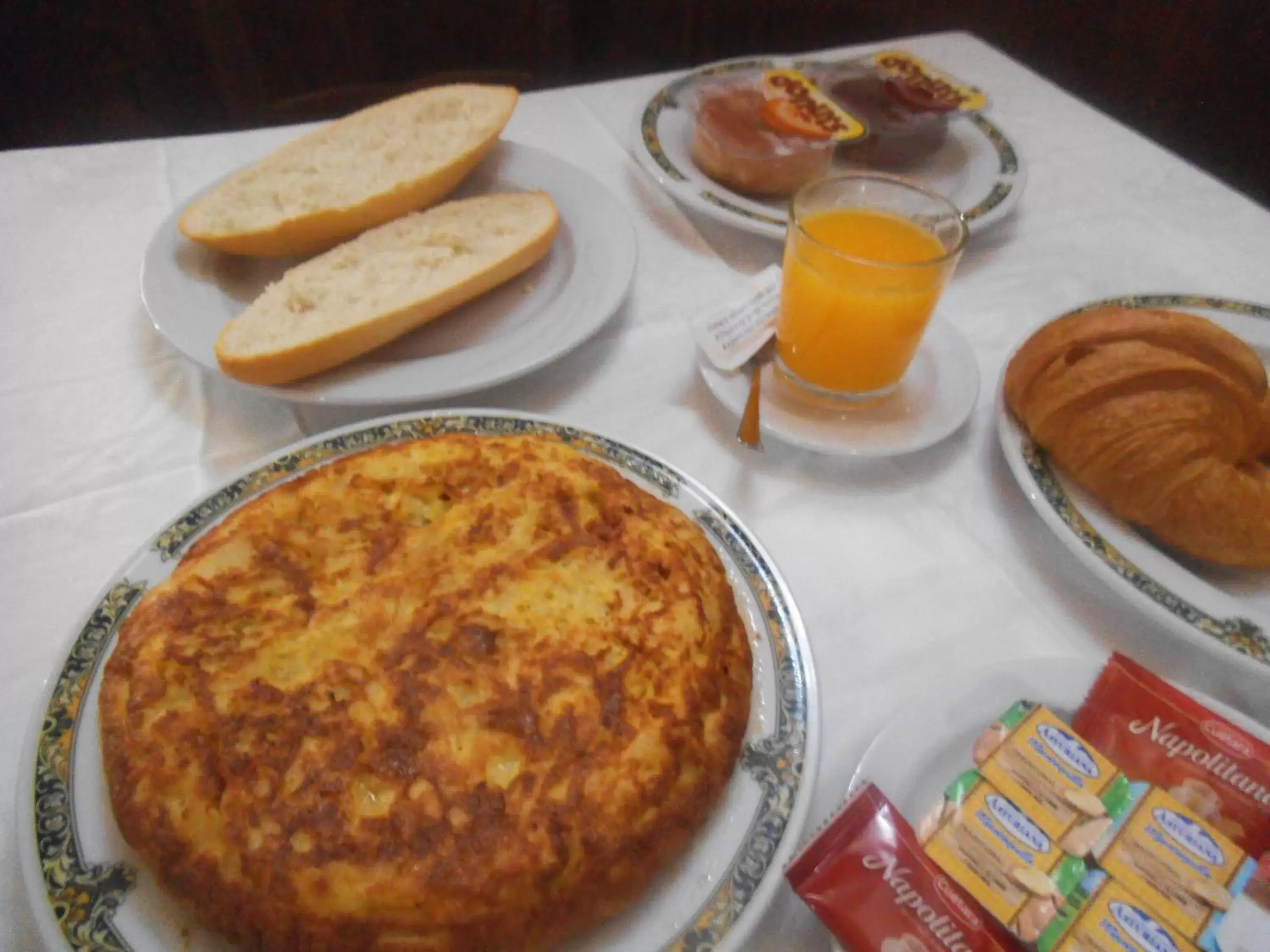Food and drinks, Breakfast in Hostal Los Galgos