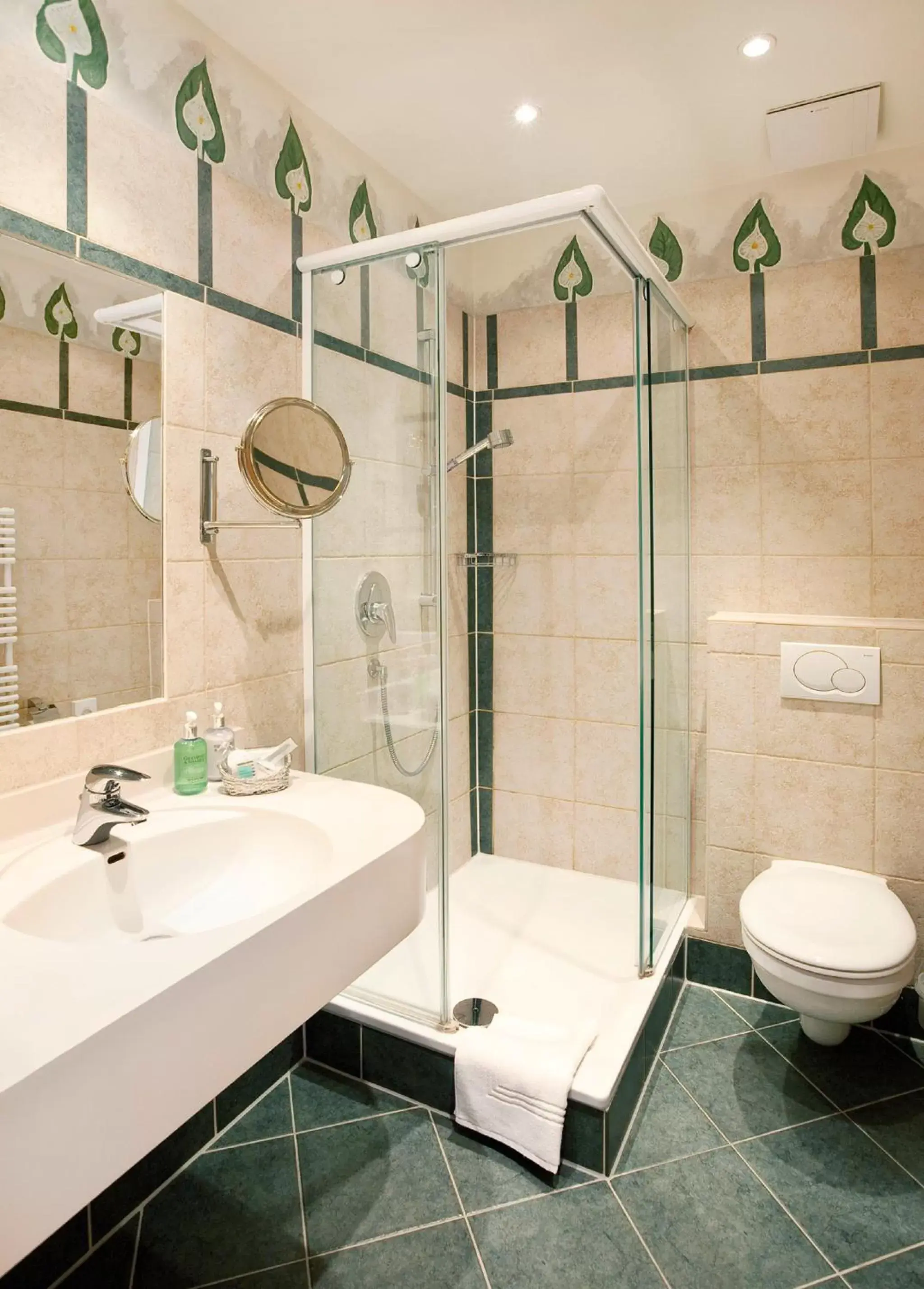 Bathroom in Hotel Hirsch