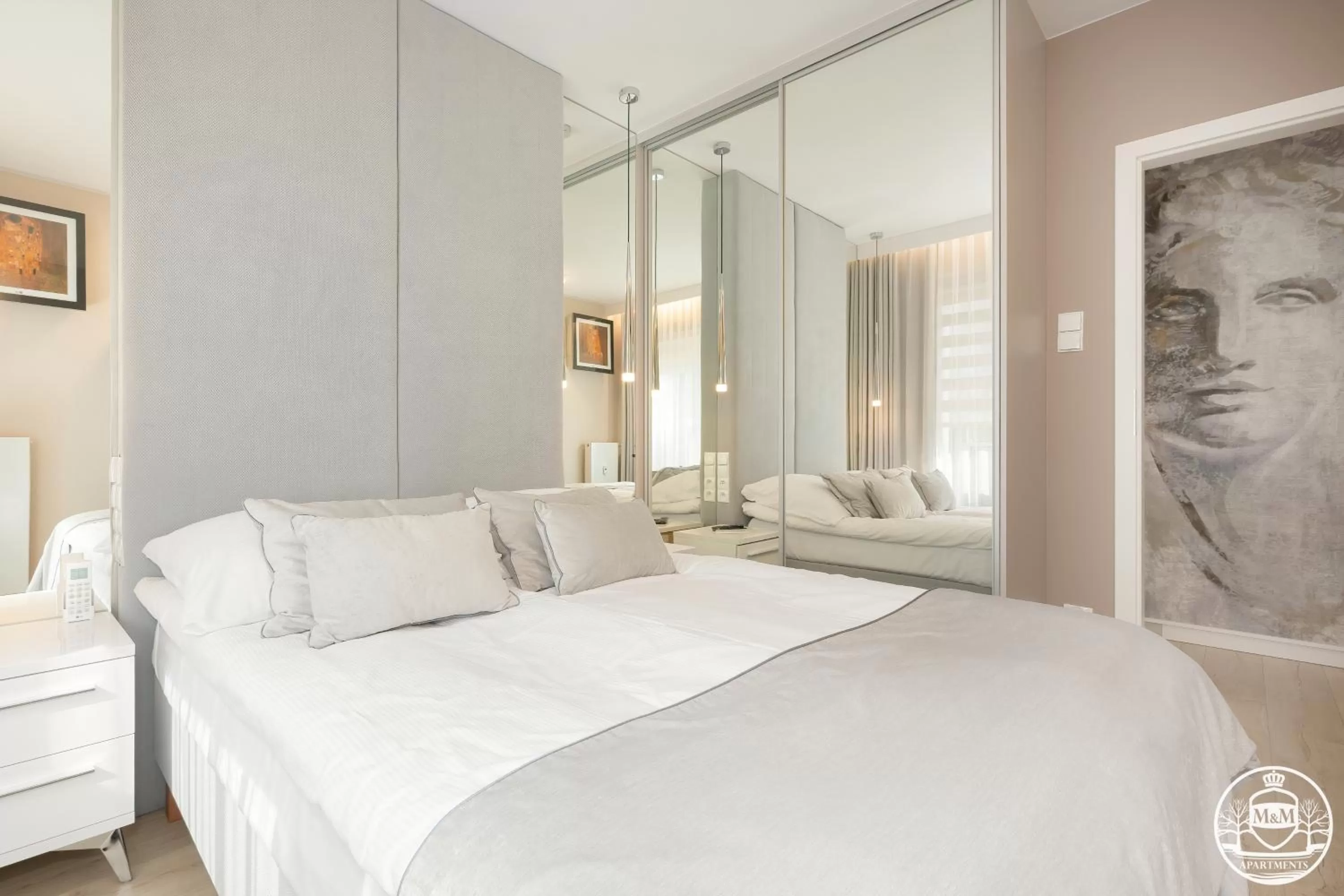 Bed in M&M-Spa&Art Bali, Nadmorskie Tarasy