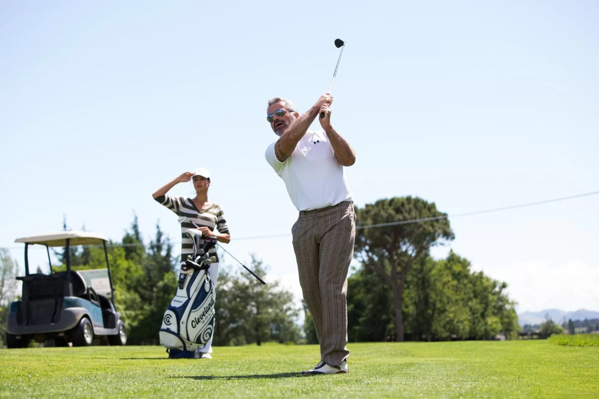 Golfcourse in Villa Abbondanzi Resort