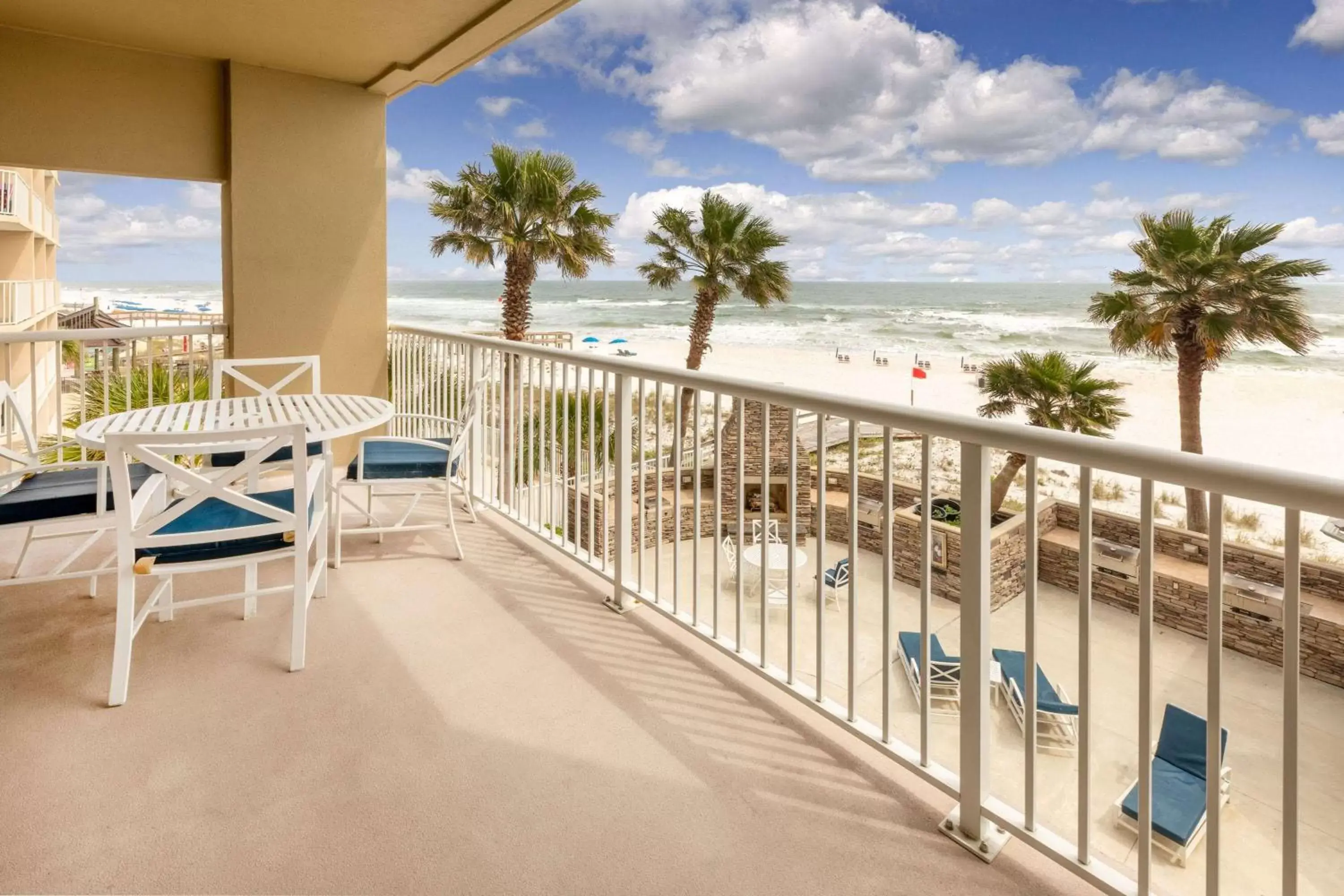 Photo of the whole room, Balcony/Terrace in Escapes! To The Shores Orange Beach, A Ramada by Wyndham