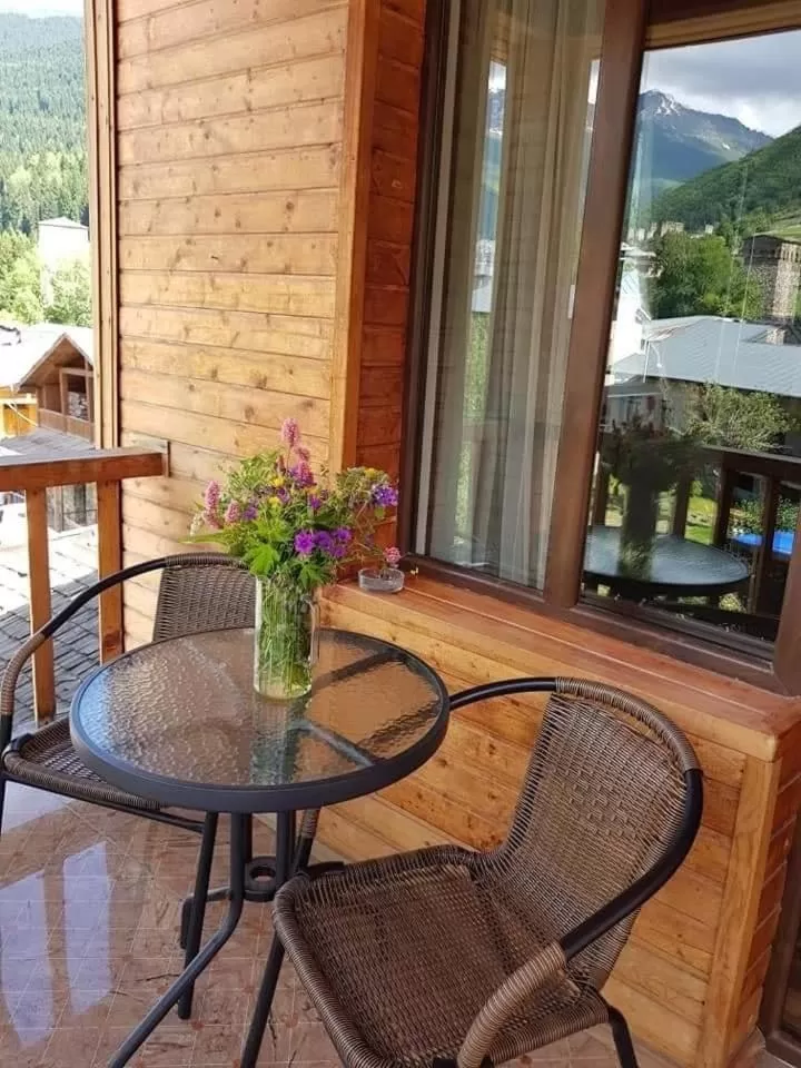 Natural landscape in Hotel Svanseti