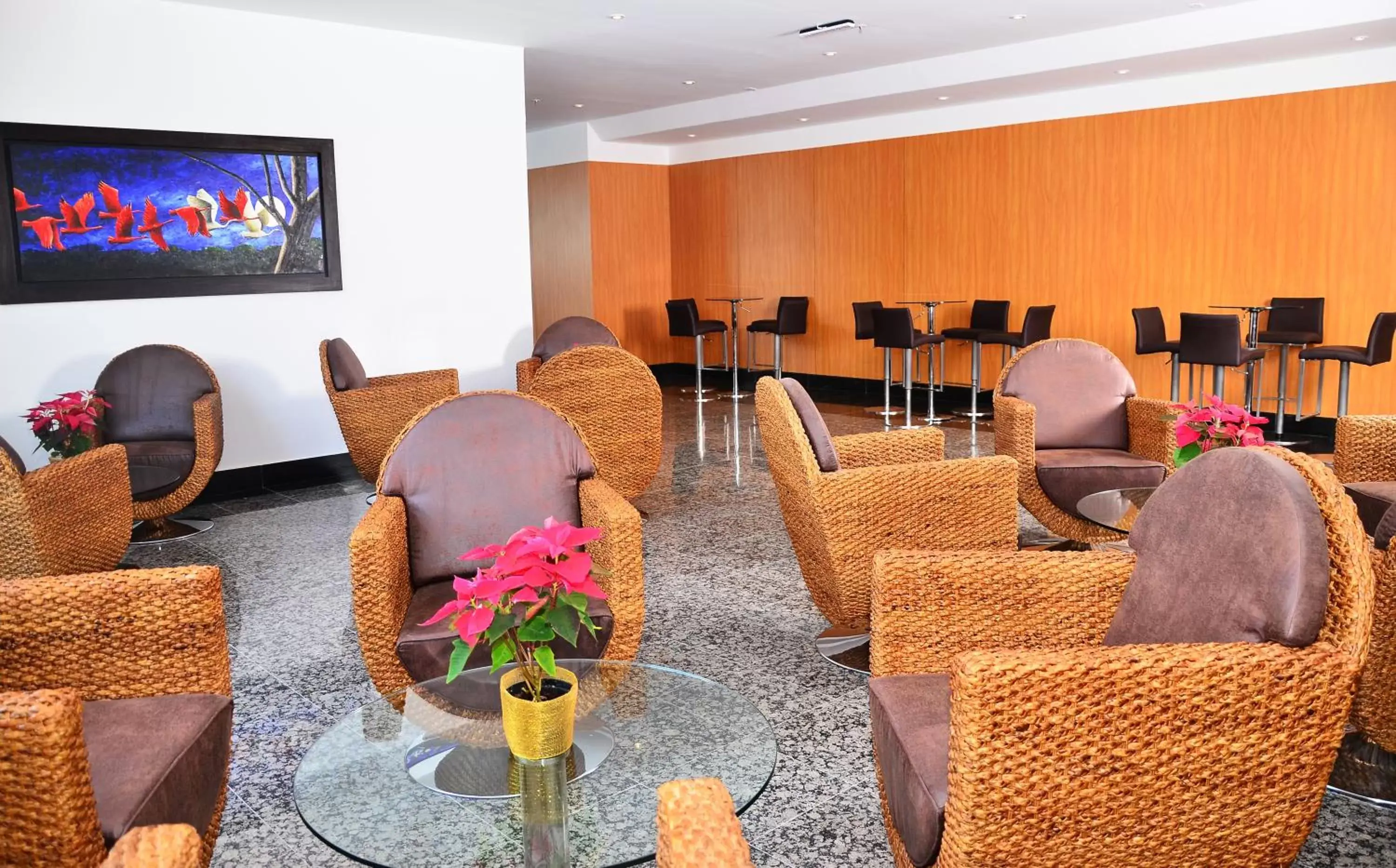 Lobby or reception in GHL Hotel Grand Villavicencio