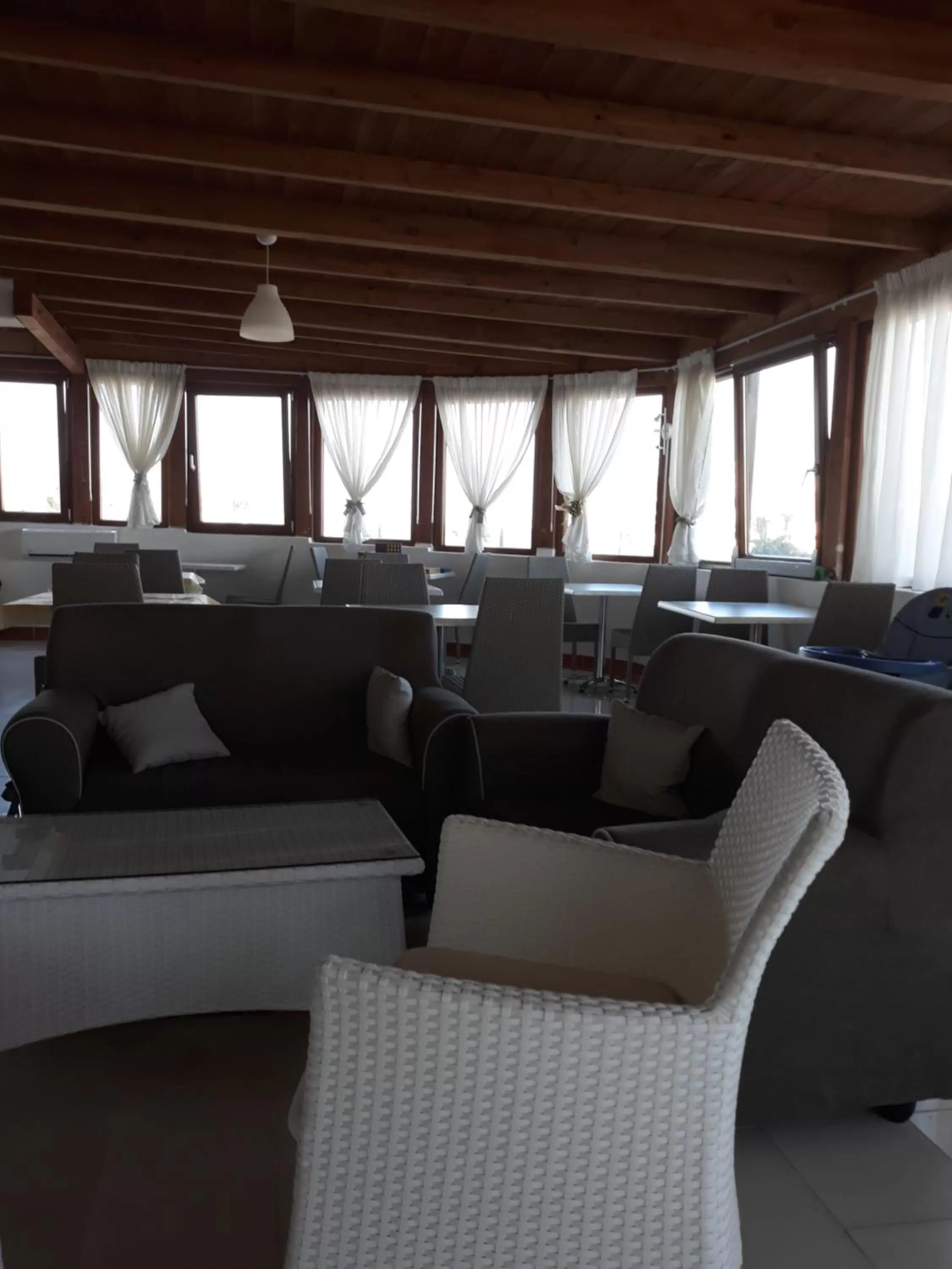 Seating area in B&B Palazzo Manfredi Vieste, Fronte mare con Parcheggio