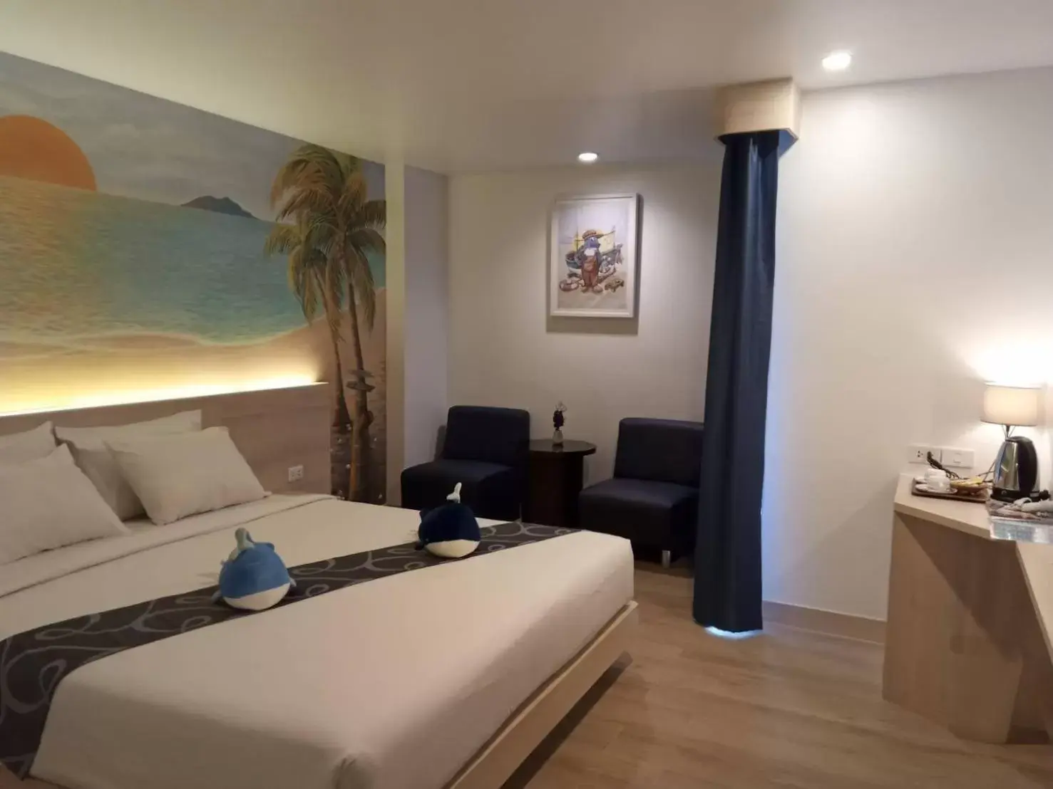 Bed in Flipper House Hotel - SHA Extra Plus