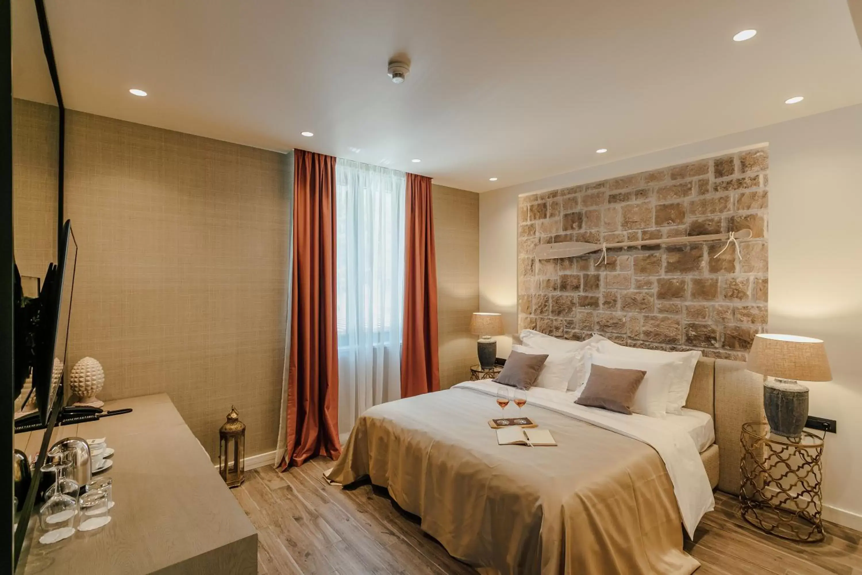 Bedroom, Bed in Boutique Hotel Casa del Mare - Vizura Bedroom, Bed in Boutique Hotel Casa del Mare - Vizura