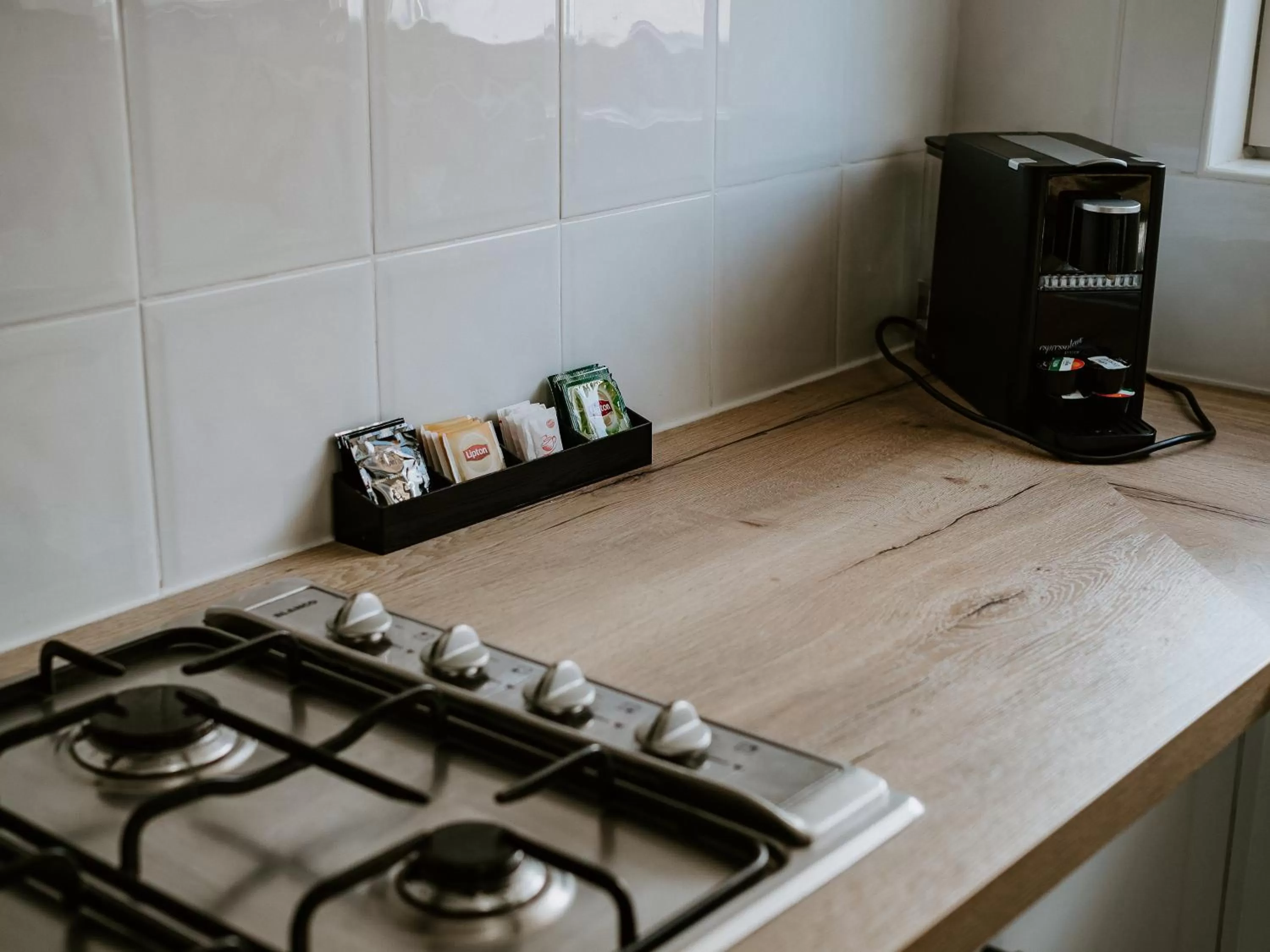 Kitchen or kitchenette in SoYa Apartment Hotel