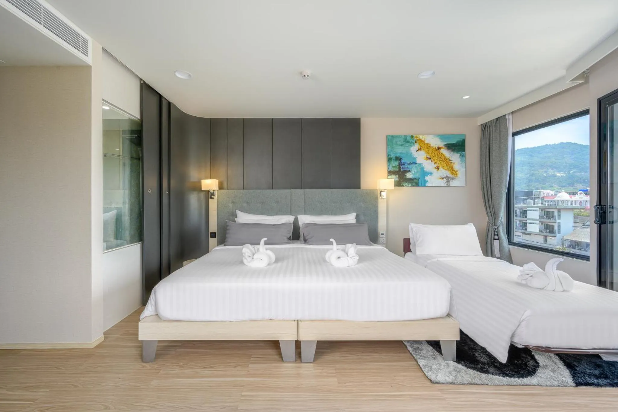 Bedroom, Bed in Zenseana Resort & Spa - Patong, Phuket