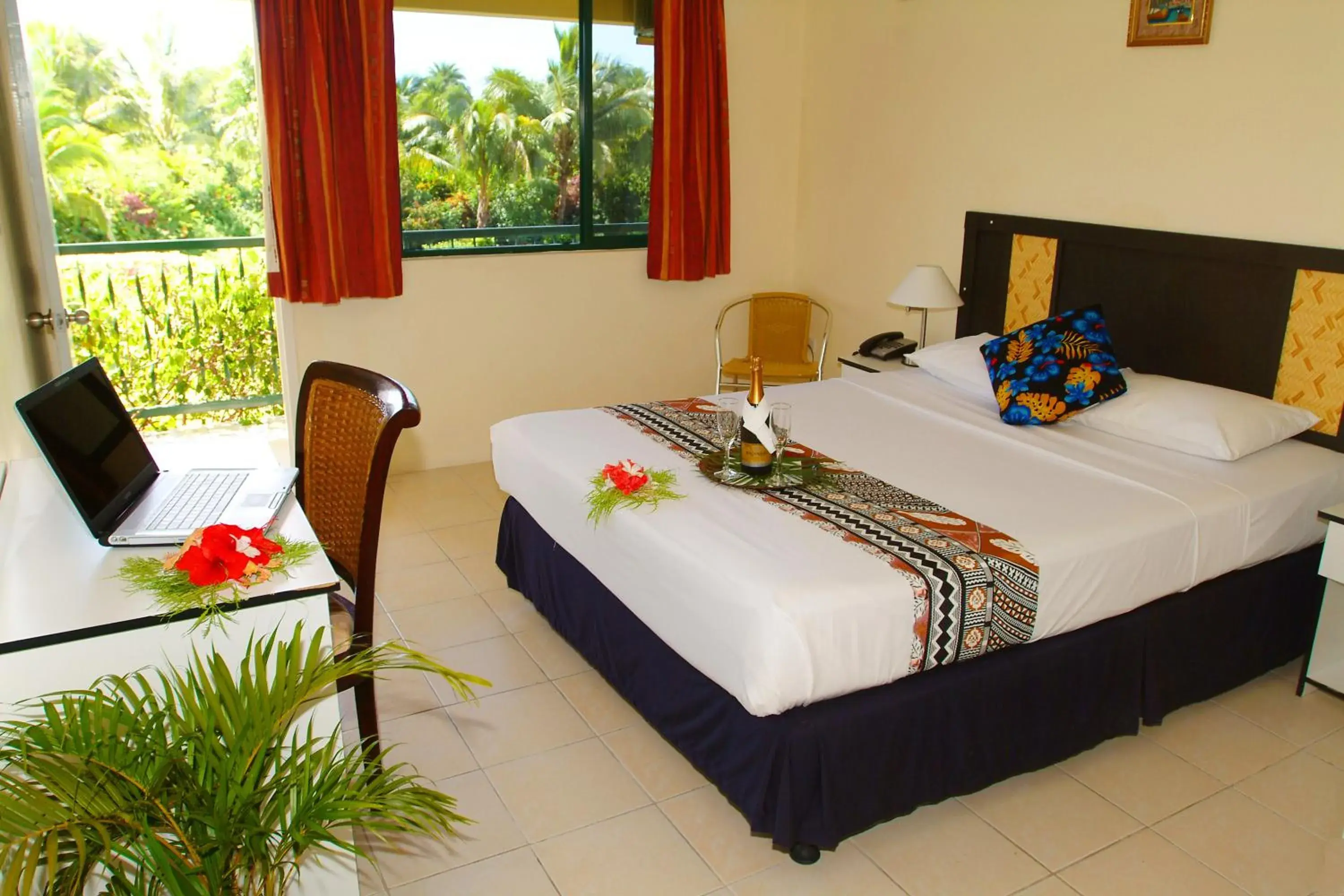 Bedroom, Bed in Grand West Villas