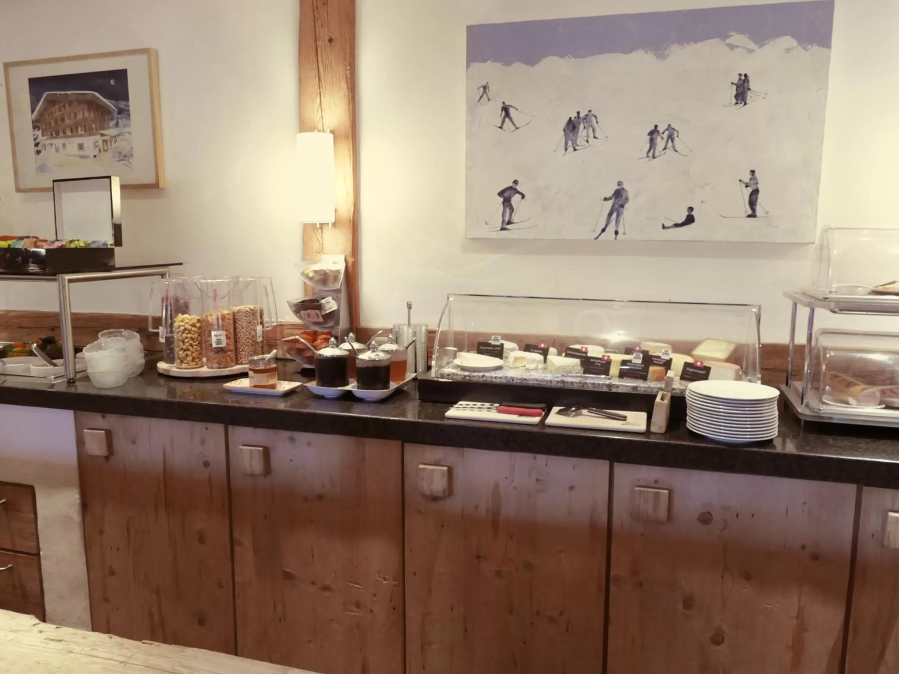 Buffet breakfast in Hotel Kernen