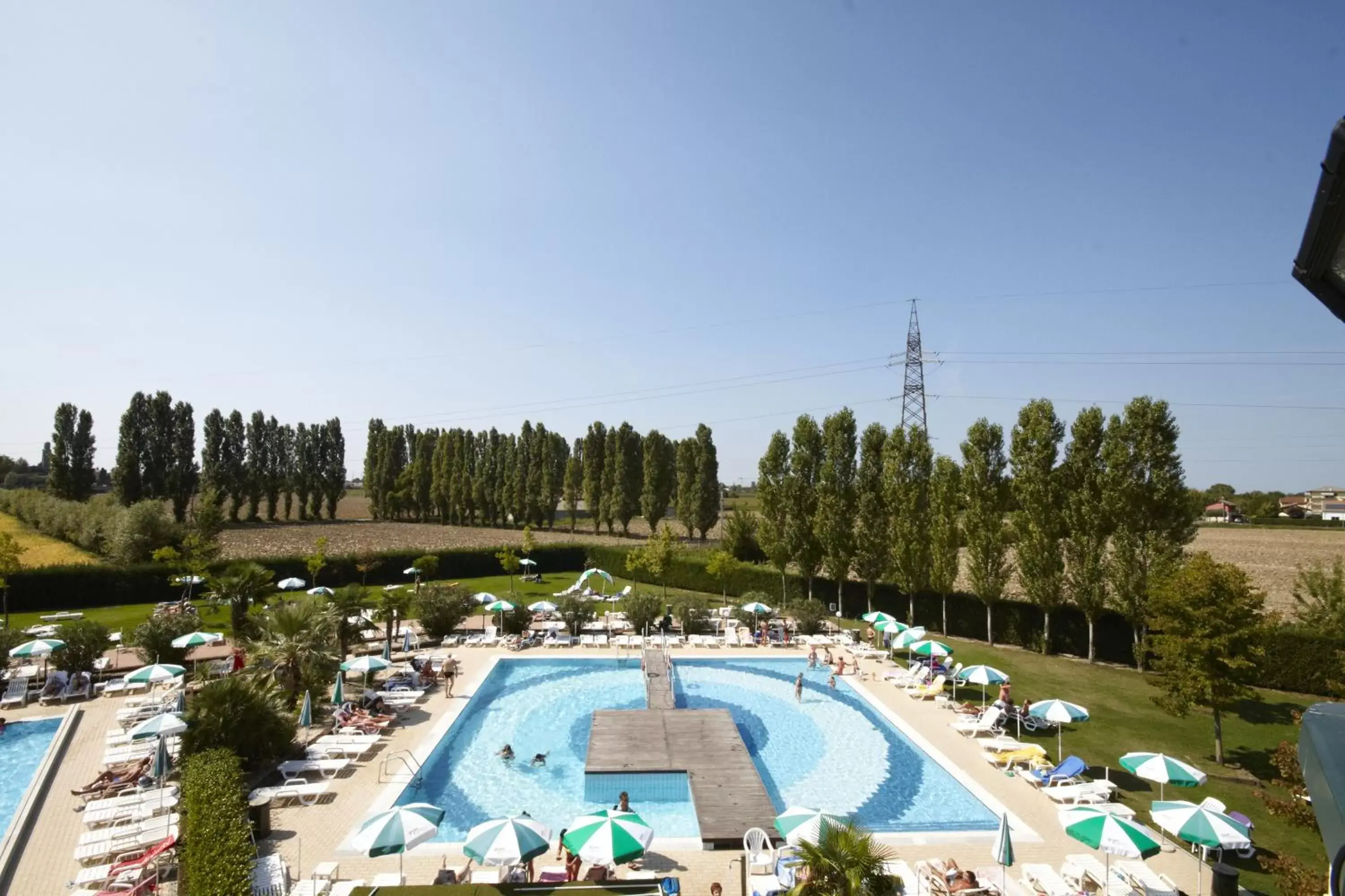 Natural landscape, Pool View in GREEN GARDEN Resort - Smart Hotel