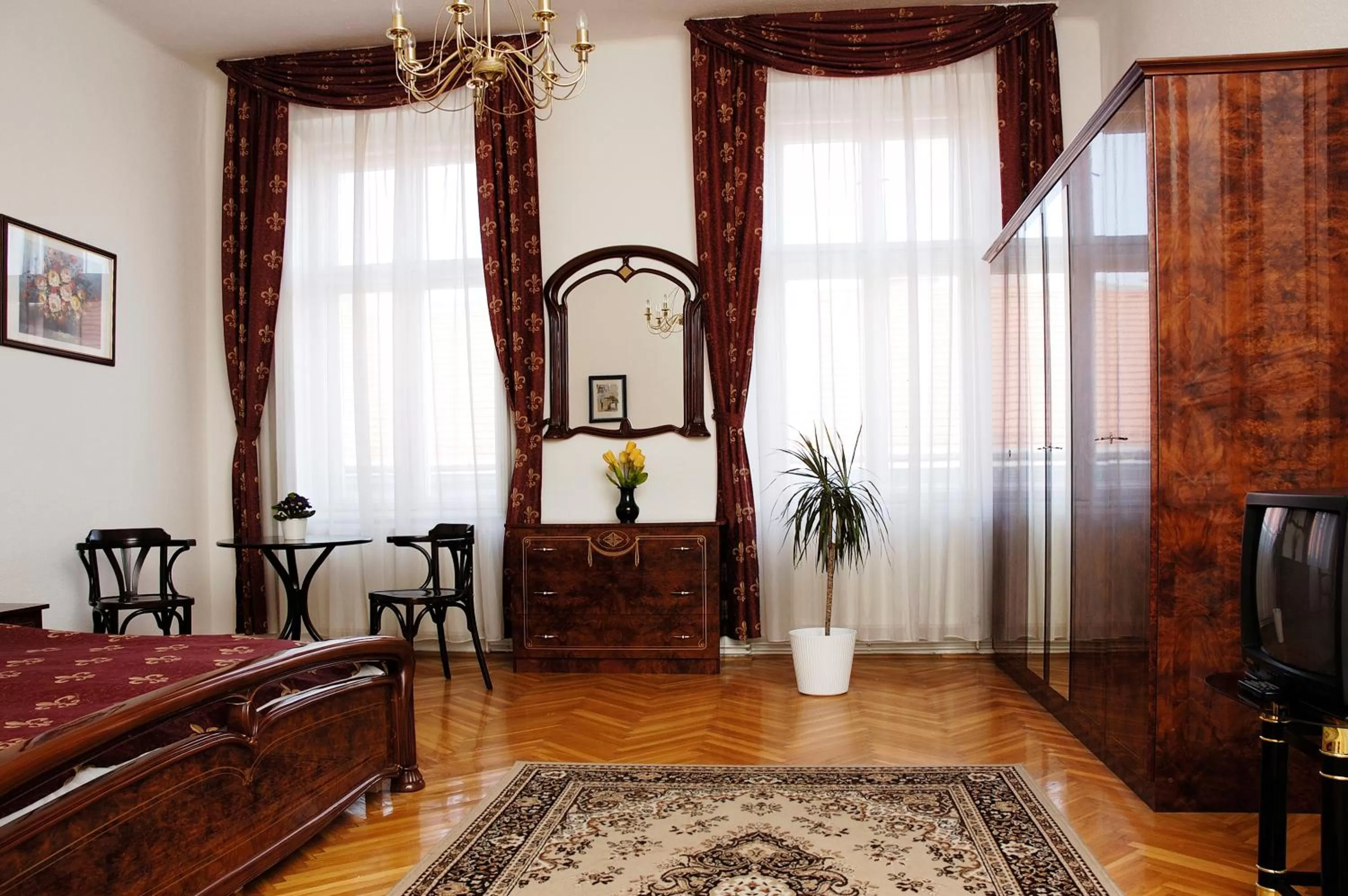 Photo of the whole room in Kalvin House Budapest