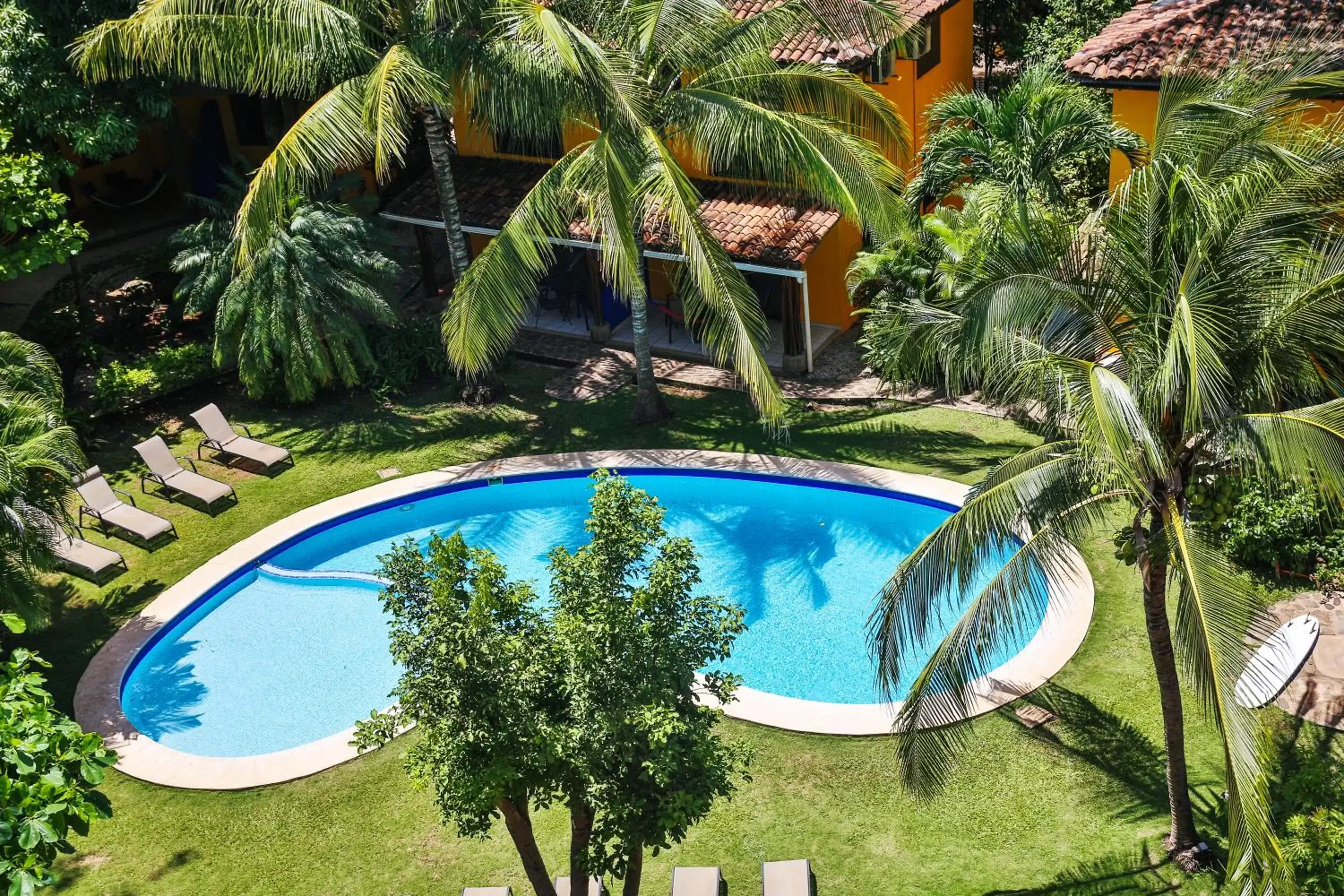 Garden, Pool View in Villas Macondo