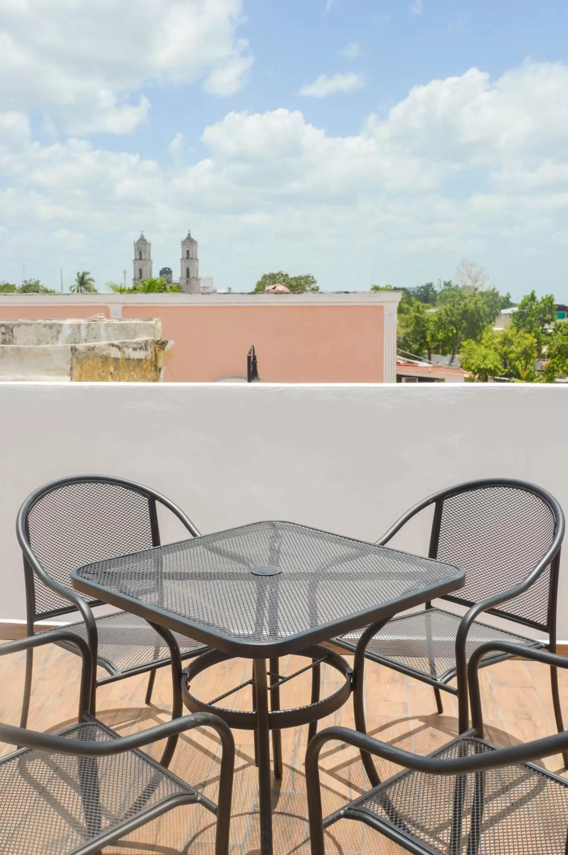 View (from property/room), Balcony/Terrace in Habitaciones Colonial Zaci