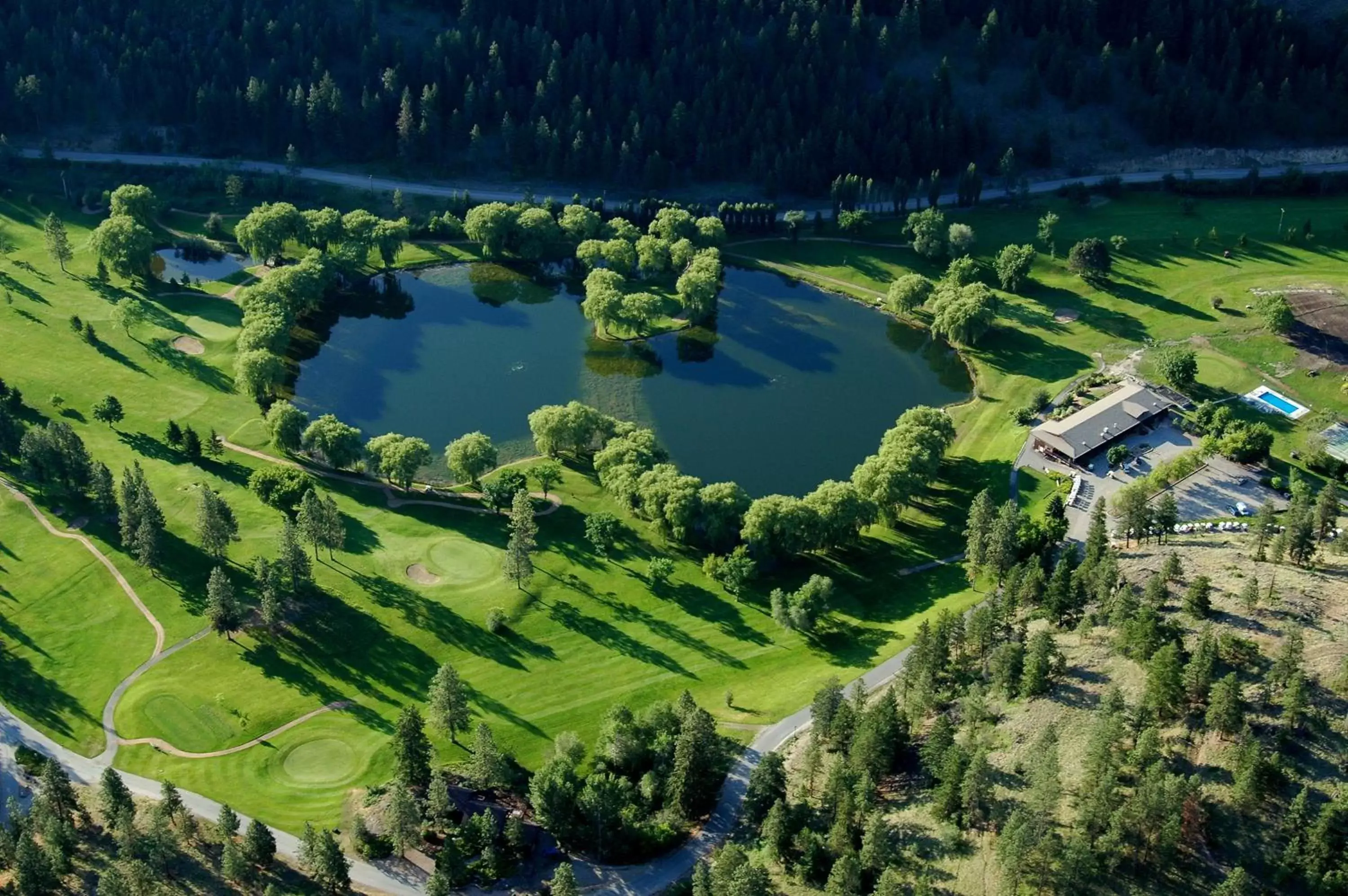 Natural landscape, Bird's-eye View in St. Andrews By The Lake