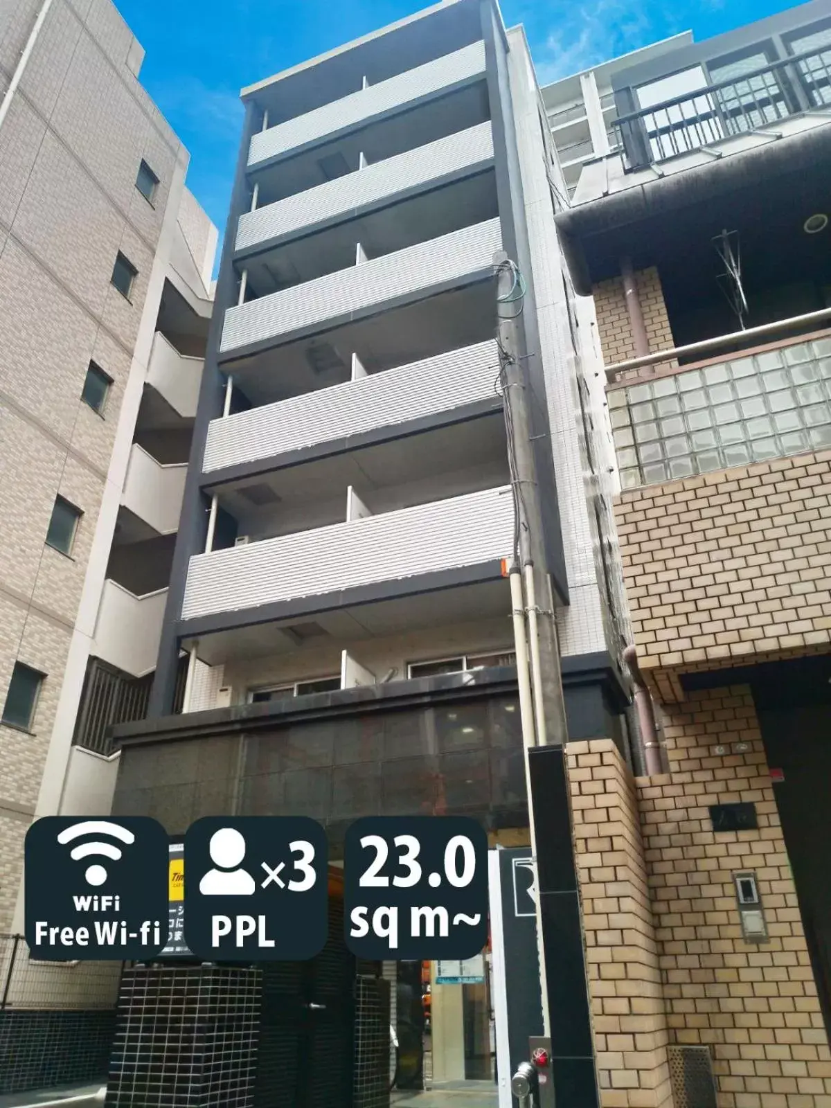 Property Building in Residence Hotel Hakata 3