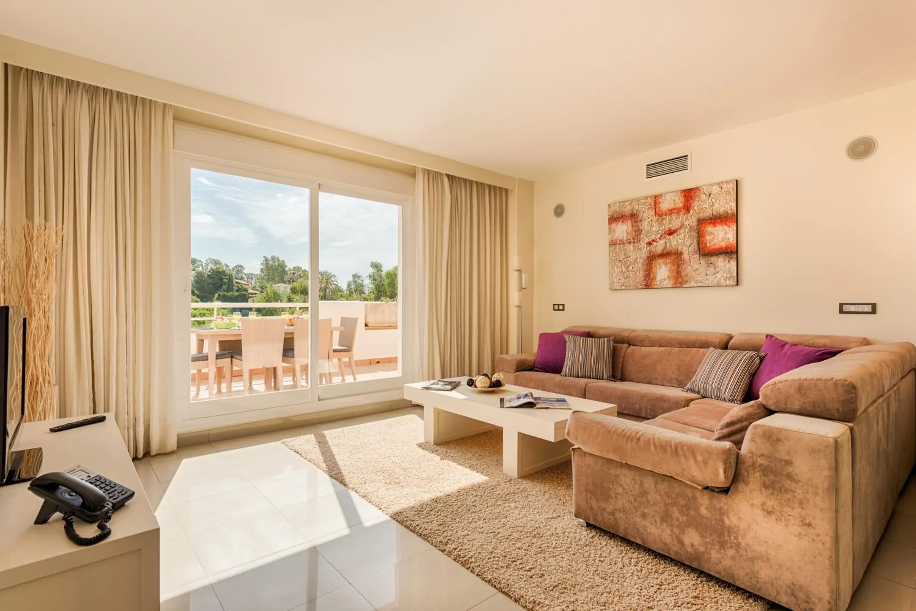 TV and multimedia, Seating Area in Cortijo Del Mar Resort