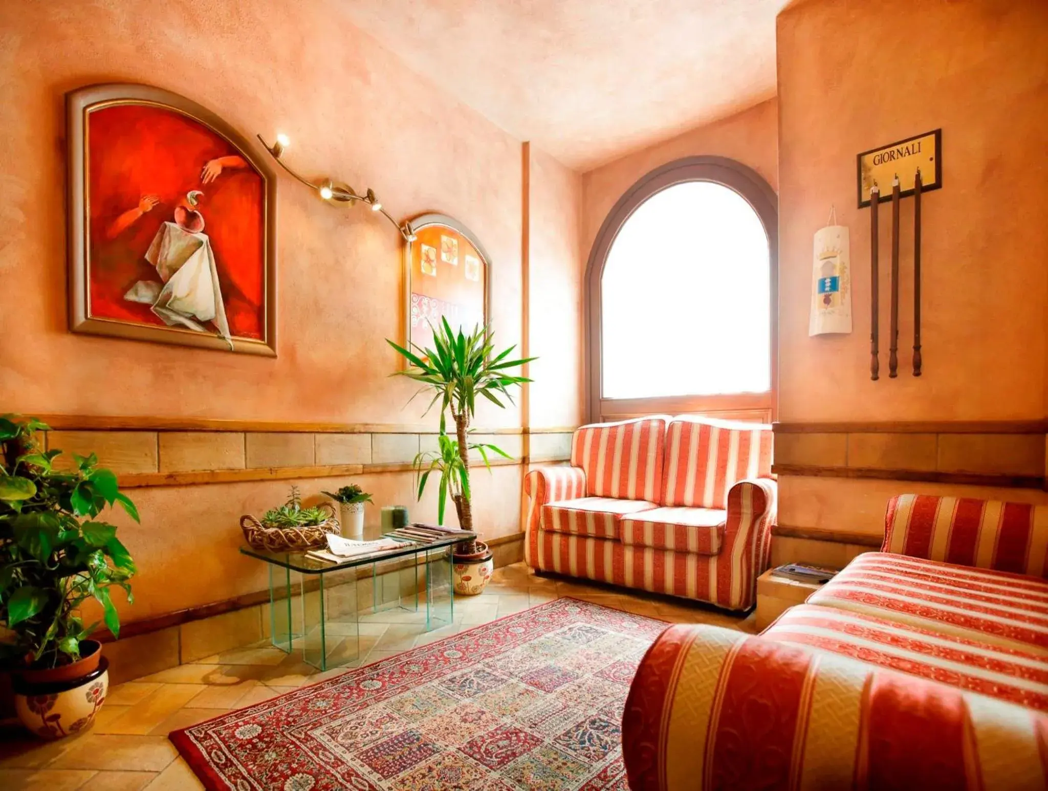 Living room, Seating Area in Hotel Ristorante Garibaldi