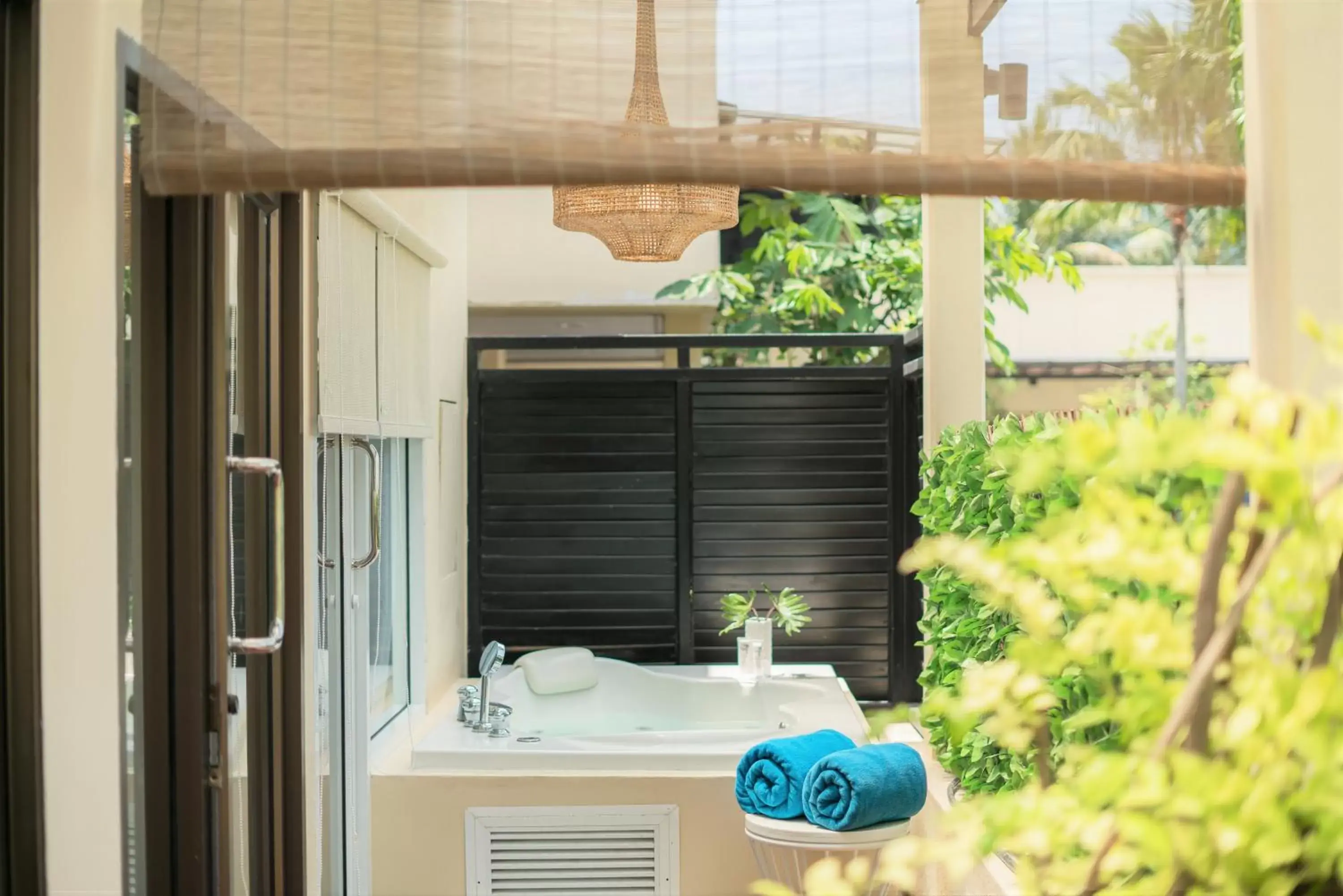 Balcony/Terrace, Bathroom in Burasari Phuket Resort & Spa - SHA Extra Plus