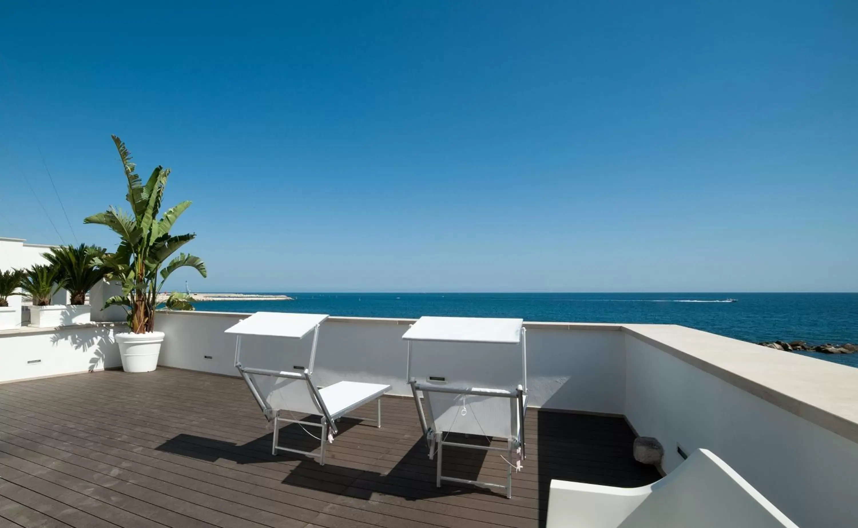 Solarium, Balcony/Terrace in MoMa B&B Molfetta Mare