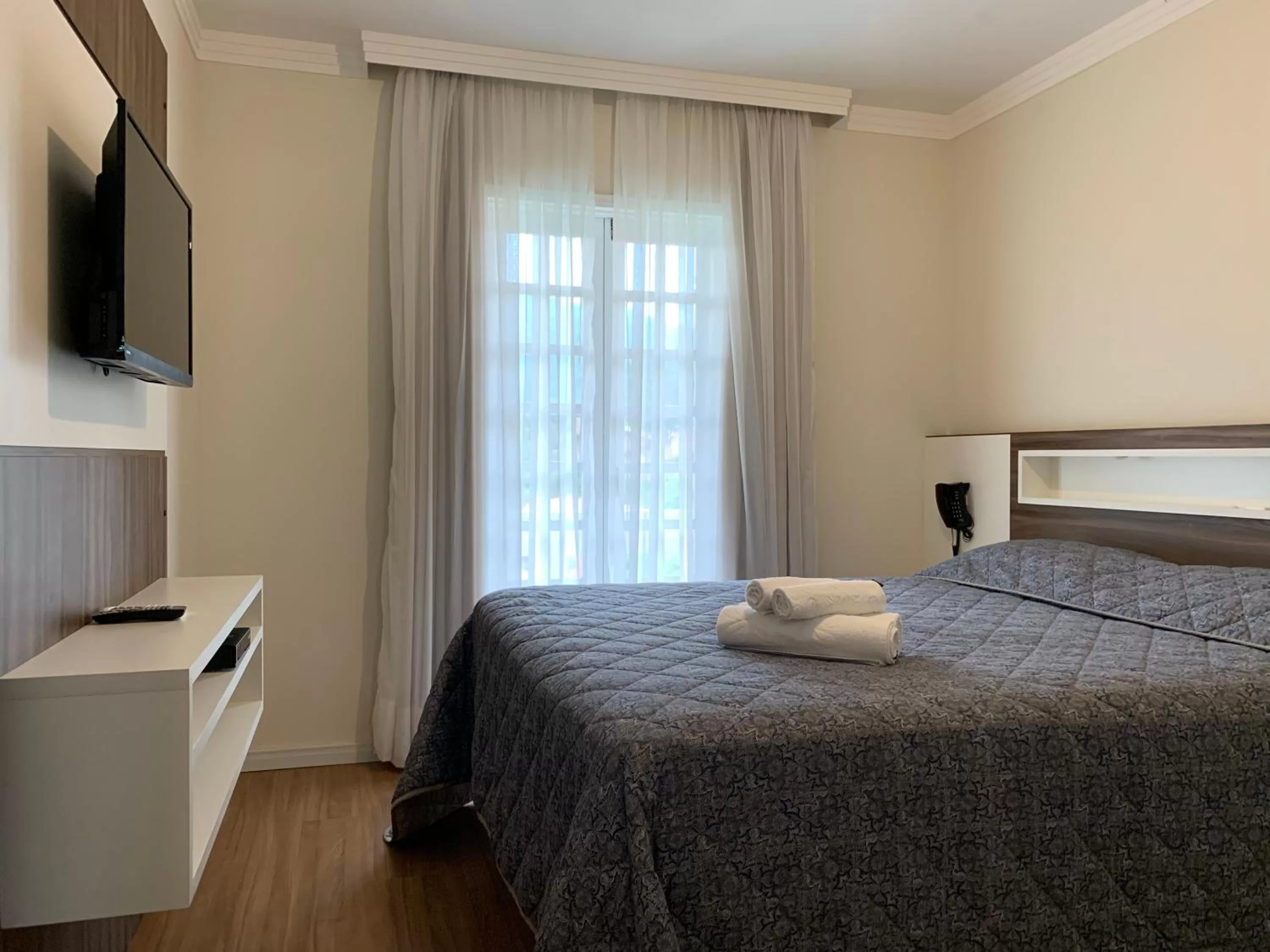 Bed in Hotel São Sebastião da Praia