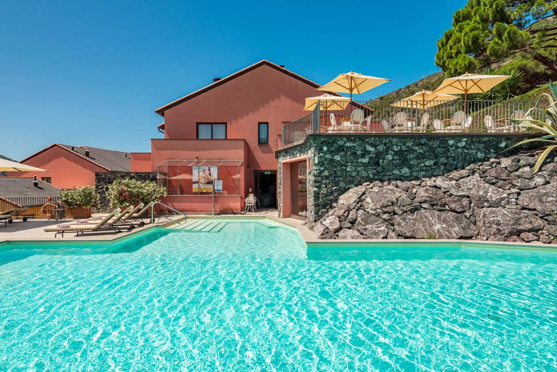 Swimming pool in Park Hotel Argento