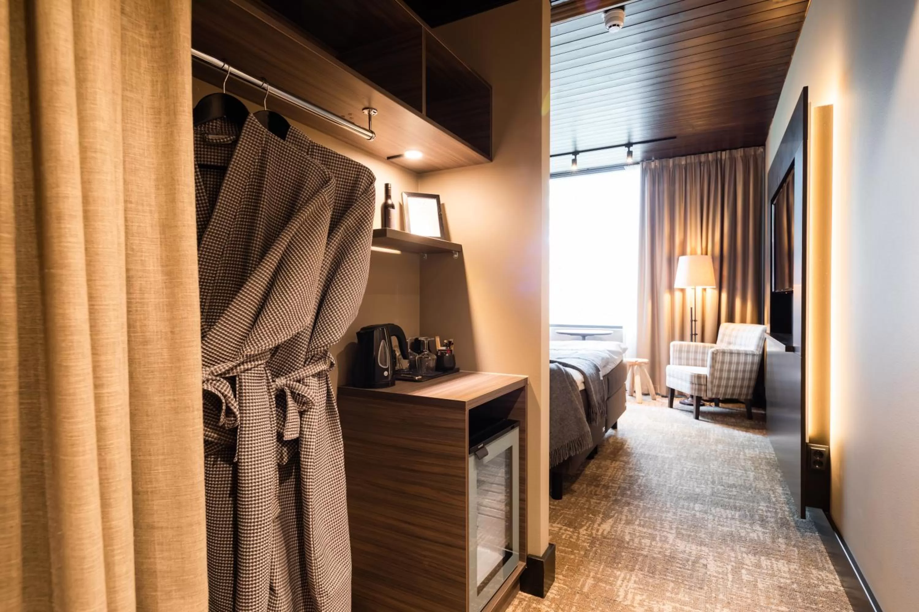 Decorative detail, Bed in Lapland Hotels Sky Ounasvaara